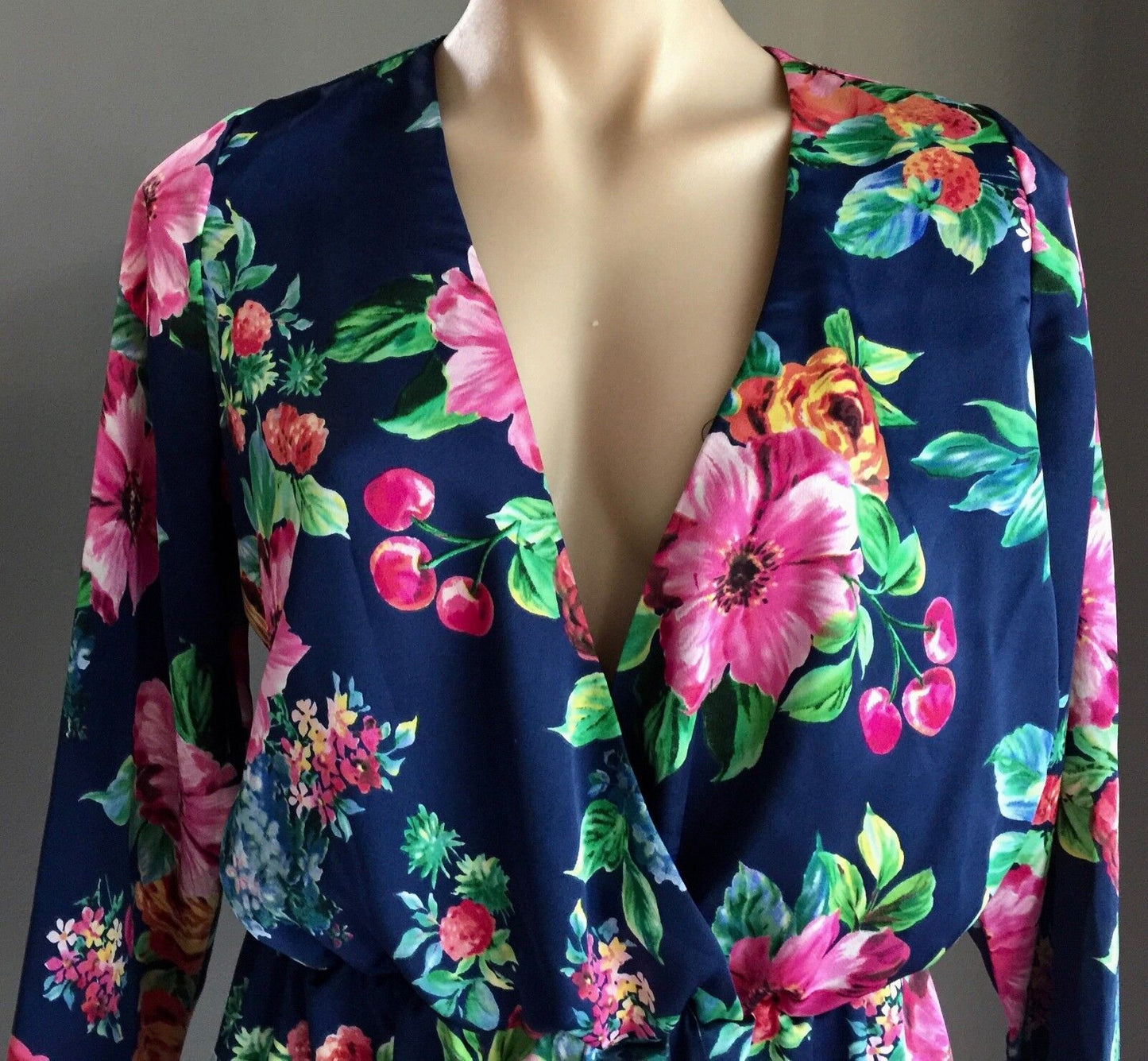 SAINT SHYLO Romper Bright MultiColoured Floral Print Playsuit Shorts Size 10 NEW