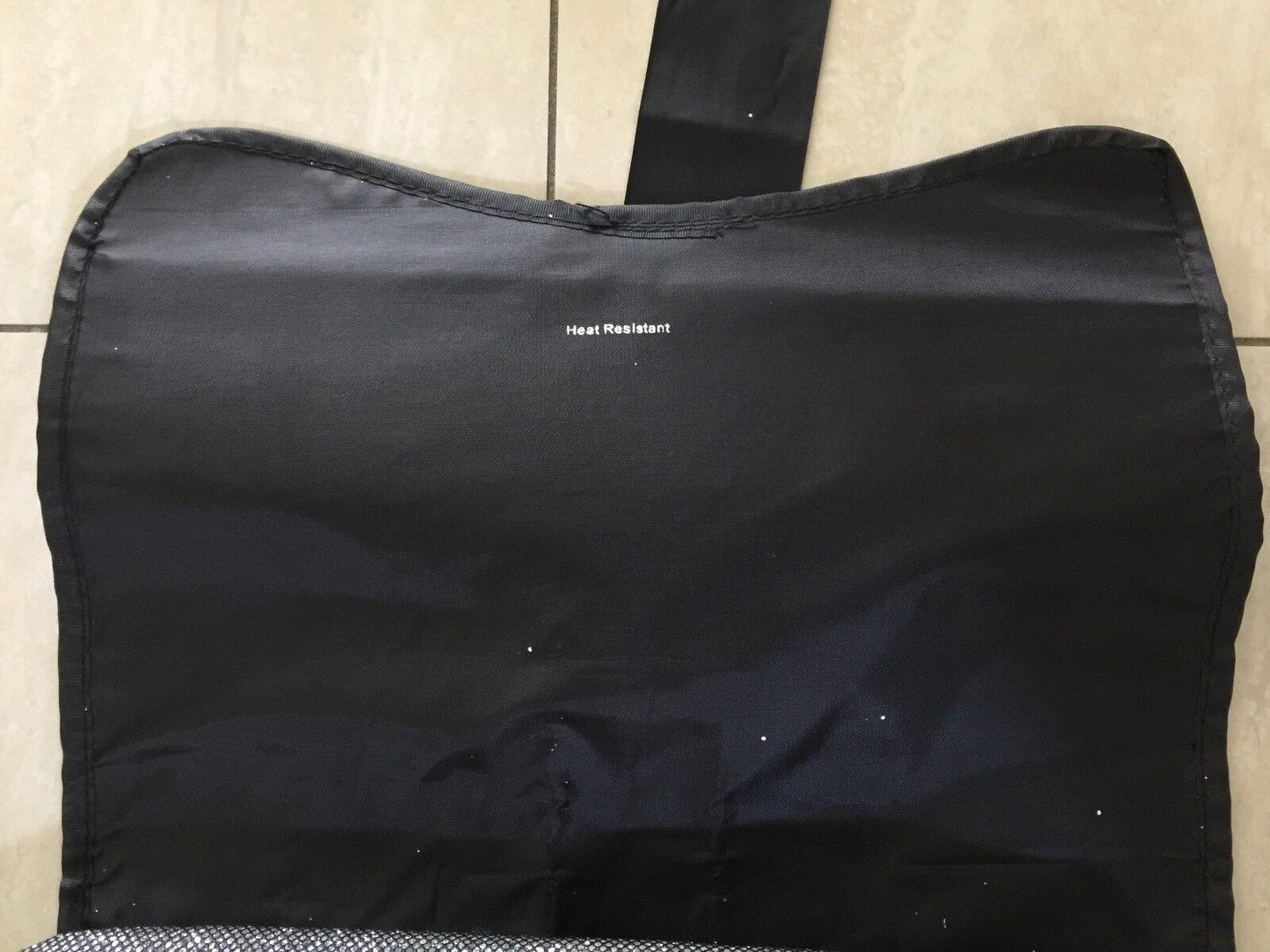 HD CARRY CASE Storage Bag Silver Glitter Black Double Pouch Protective Mat NEW