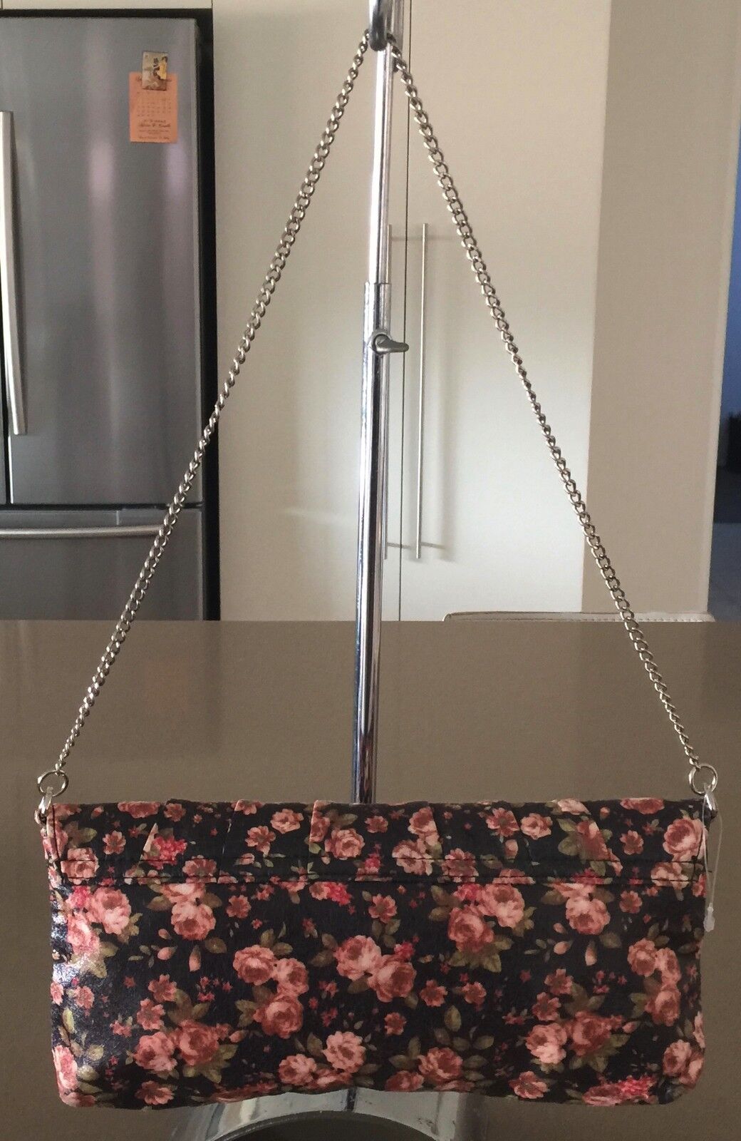 Shoulder Bag RUBY & KIT Pleather Floral Print Clutch Bag Gorgeous