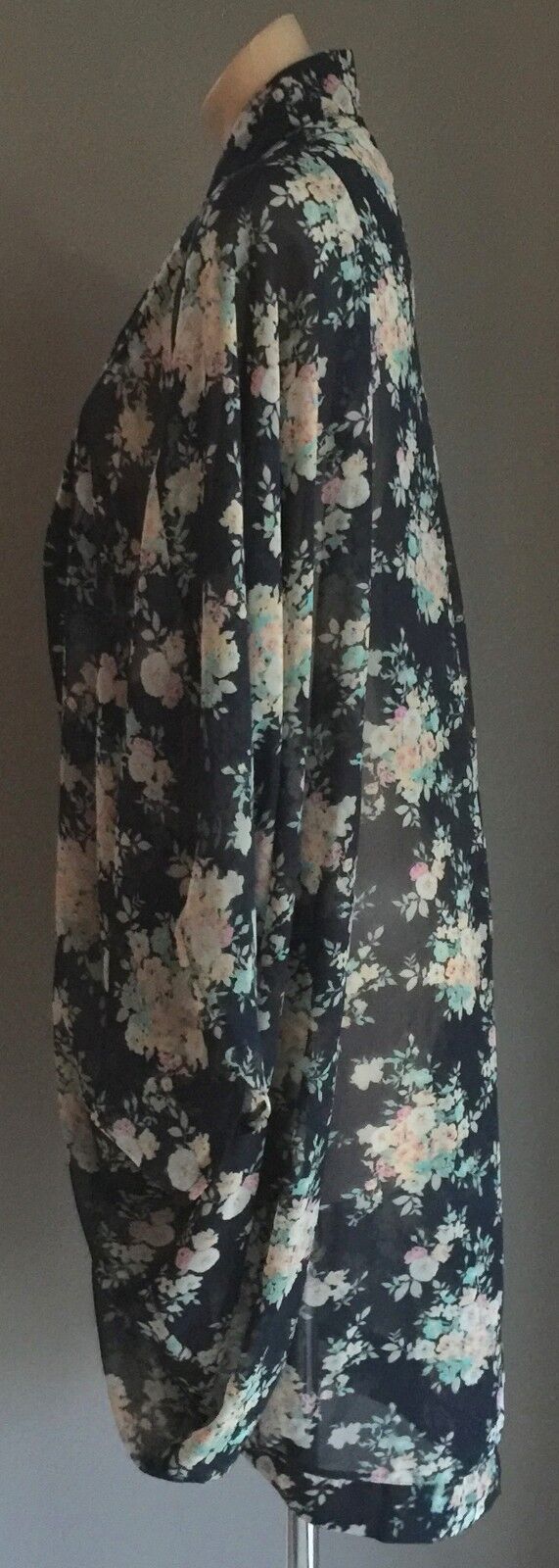 SEVEN17EEN Kimono Floral Print Long Sleeve MultiColour Size S/M 14 18 Lovely