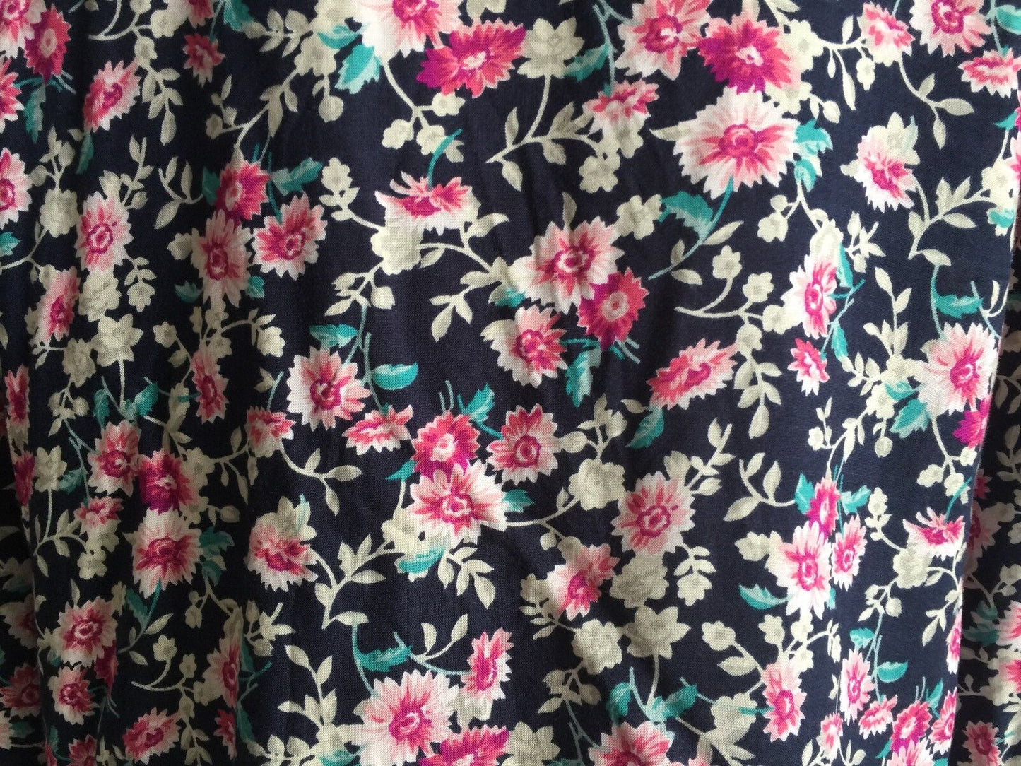 DUNEDIN 2 Piece Skirt Suit Set Scottish Made Floral Blouse Skirt Size 18