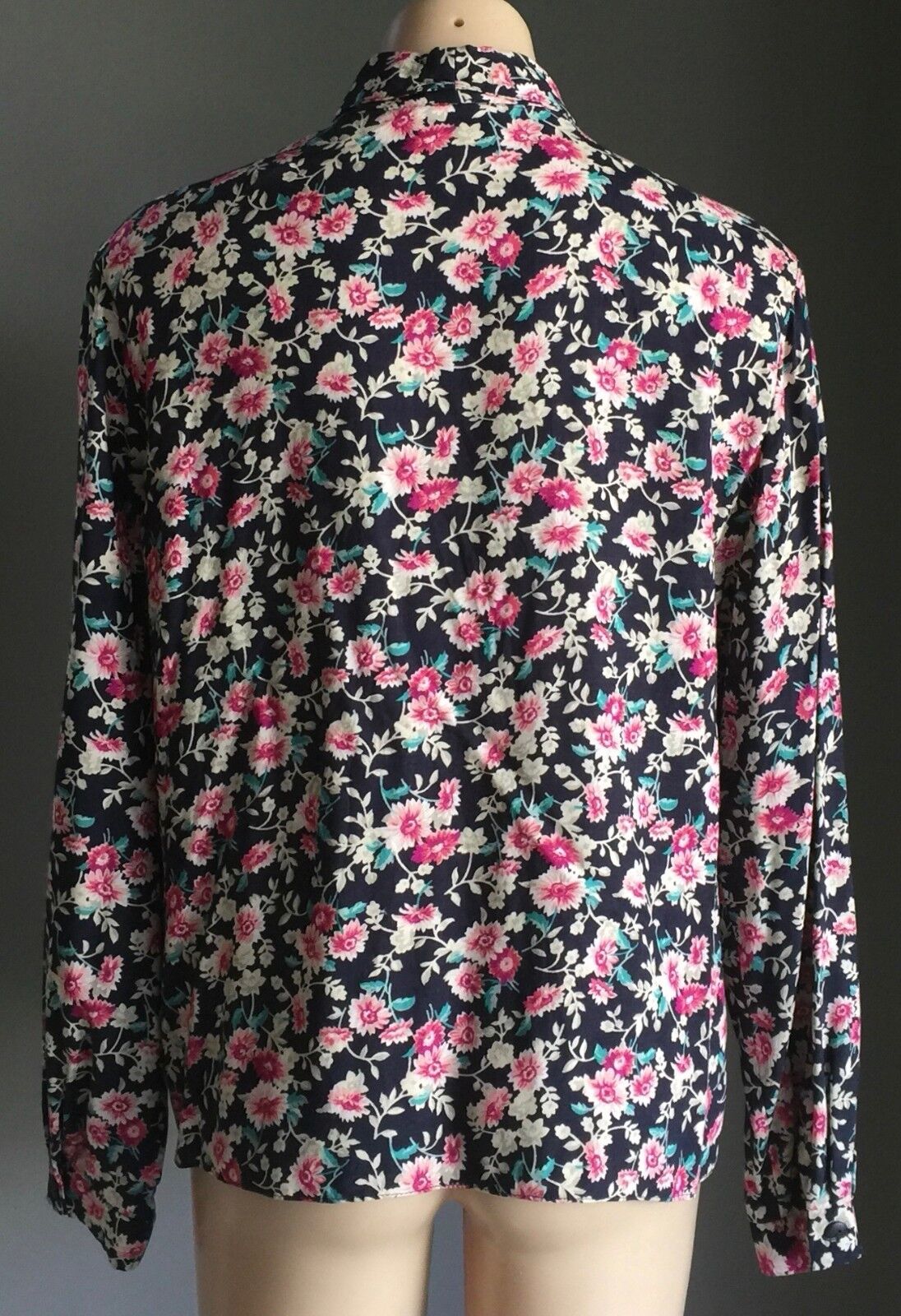 DUNEDIN 2 Piece Skirt Suit Set Scottish Made Floral Blouse Skirt Size 18