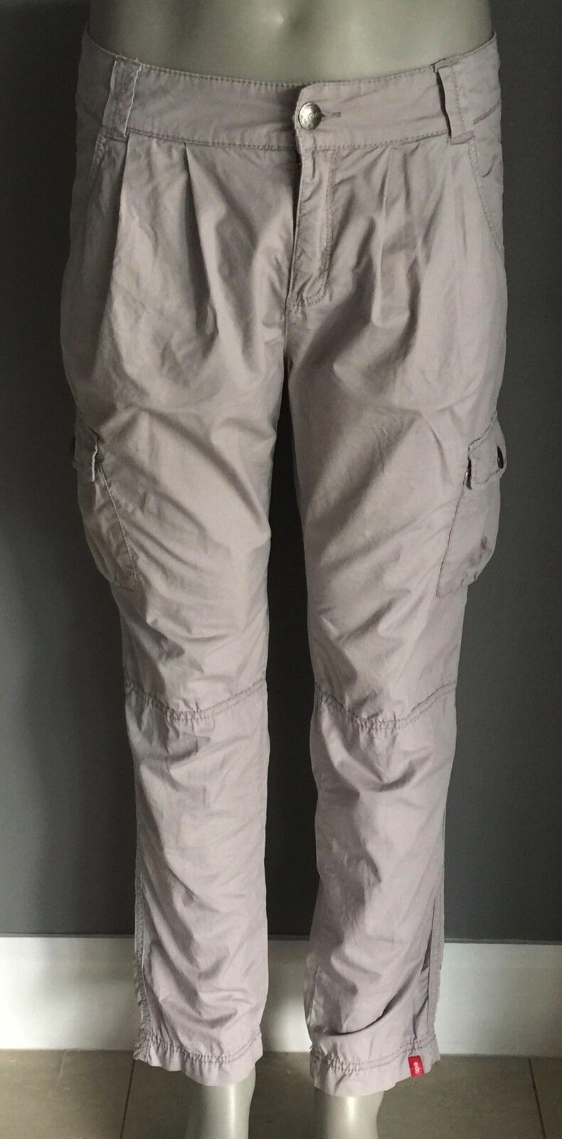 EDC by ESPRIT Beige Cargo Pants Trousers Size 12 - Great Condition