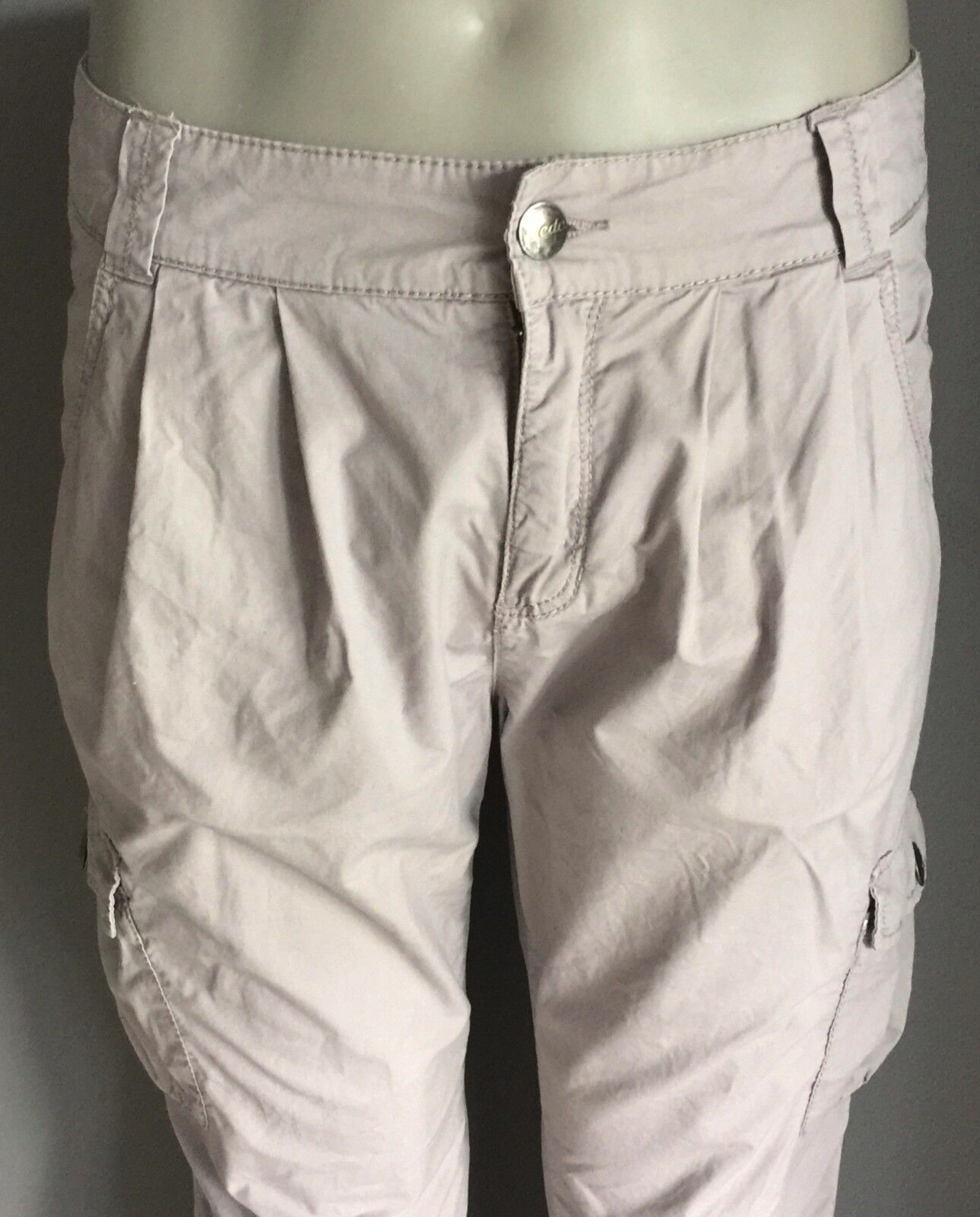 EDC by ESPRIT Beige Cargo Pants Trousers Size 12 - Great Condition