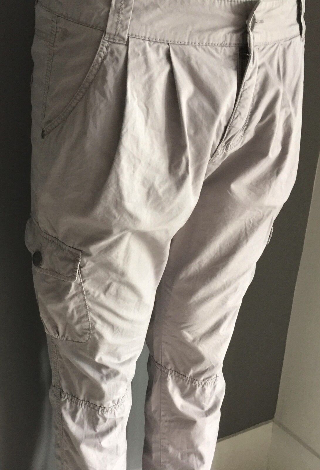 EDC by ESPRIT Beige Cargo Pants Trousers Size 12 - Great Condition