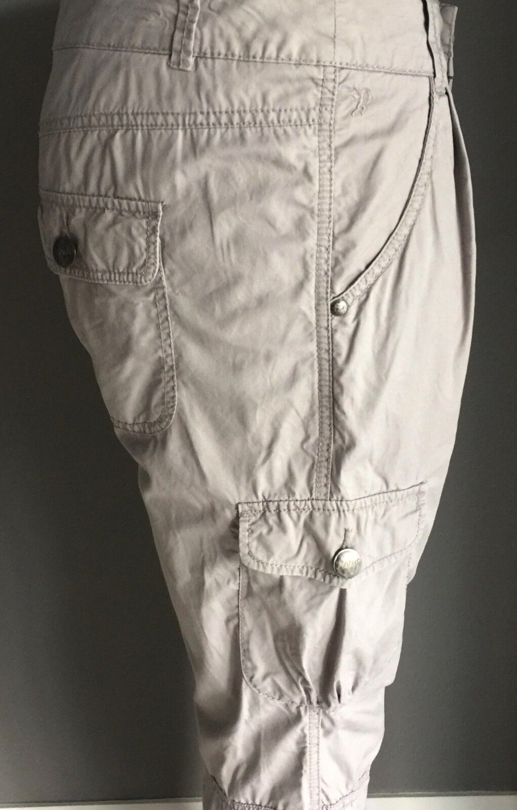 EDC by ESPRIT Beige Cargo Pants Trousers Size 12 - Great Condition