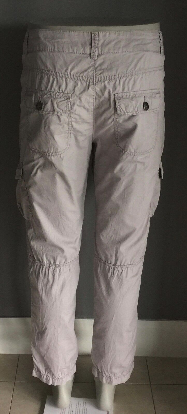 EDC by ESPRIT Beige Cargo Pants Trousers Size 12 - Great Condition