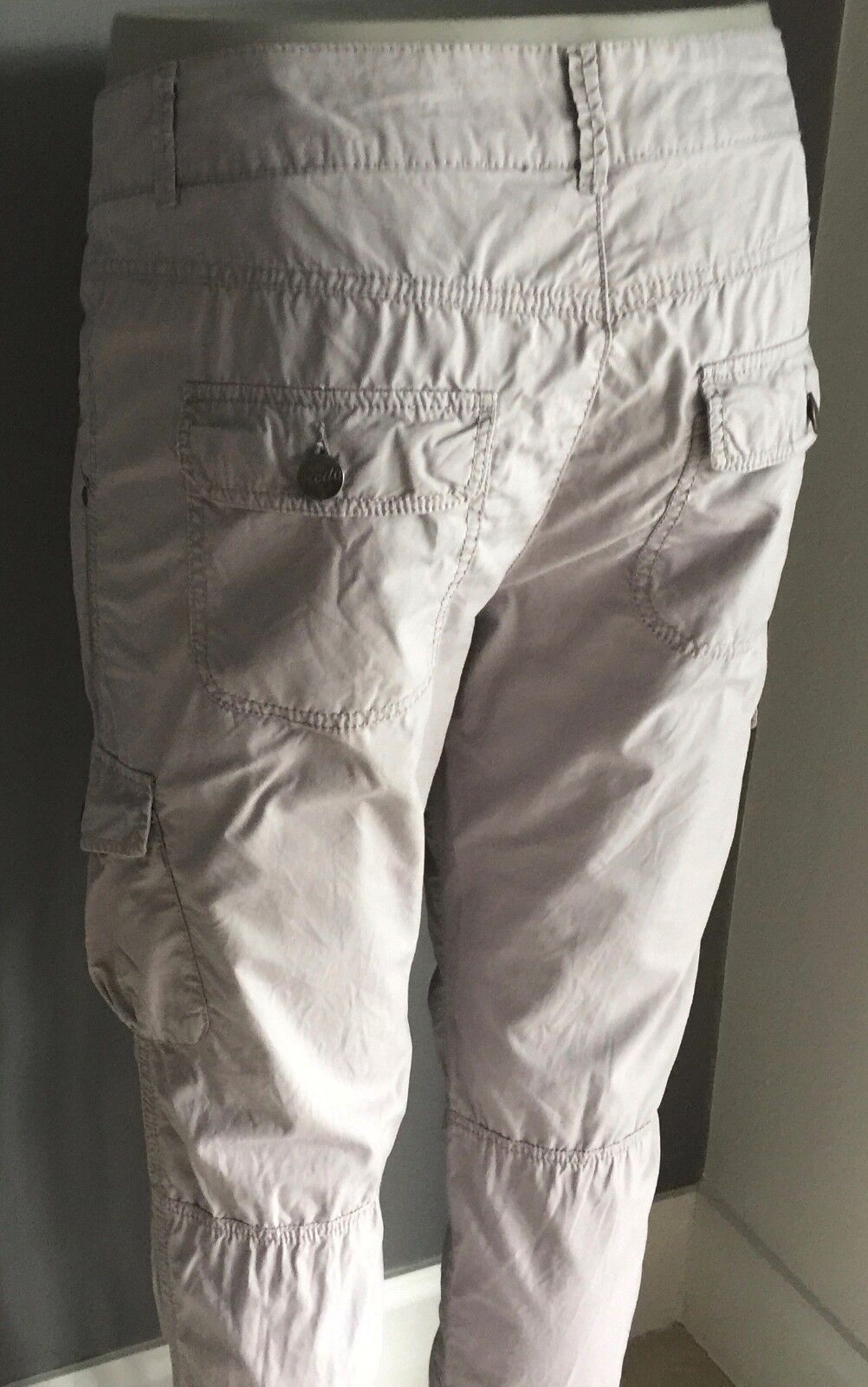 EDC by ESPRIT Beige Cargo Pants Trousers Size 12 - Great Condition