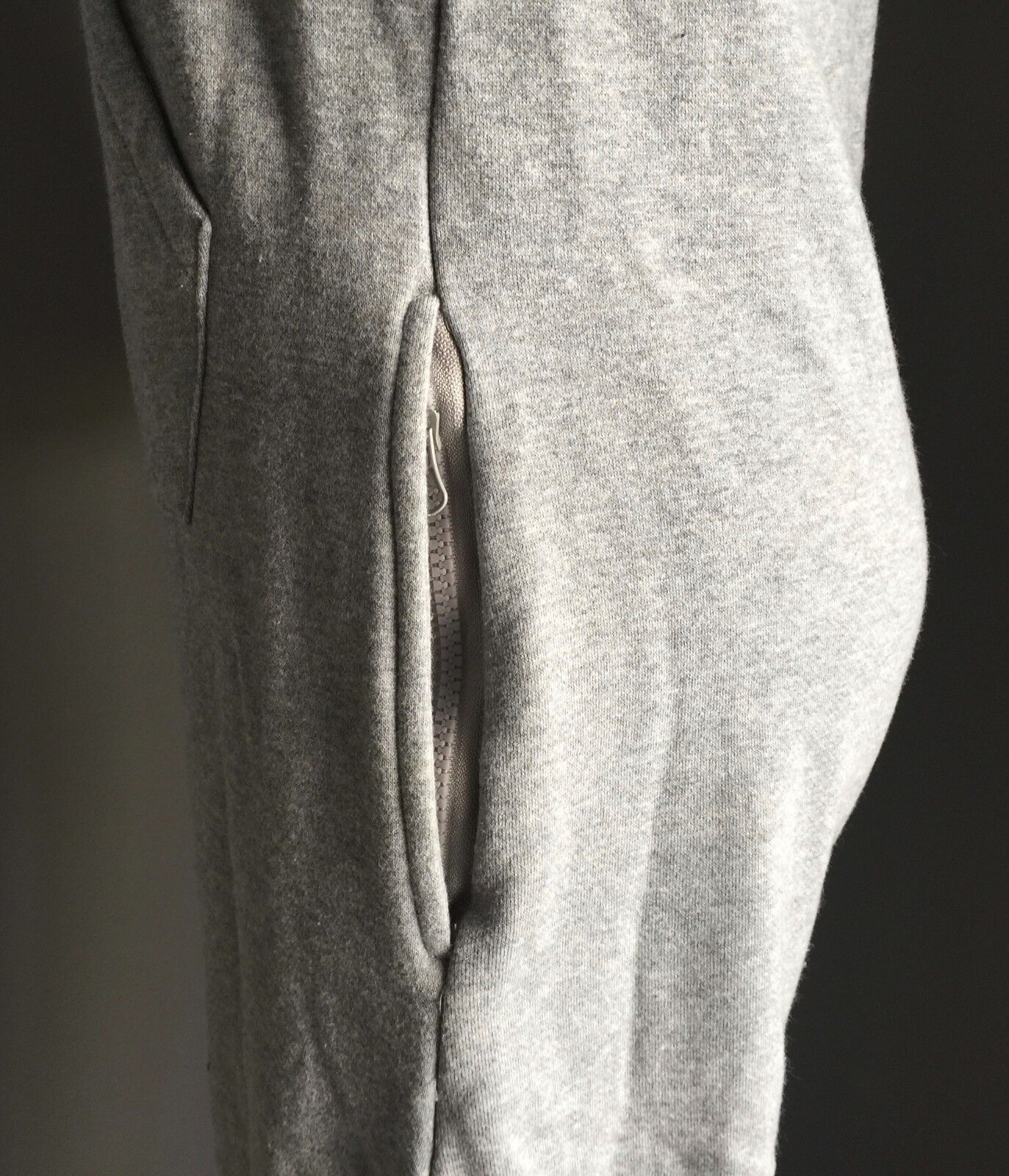 SERRA Jumpsuit Size S 10 All in One Piece Hooded Fleece Grey White Snowflake