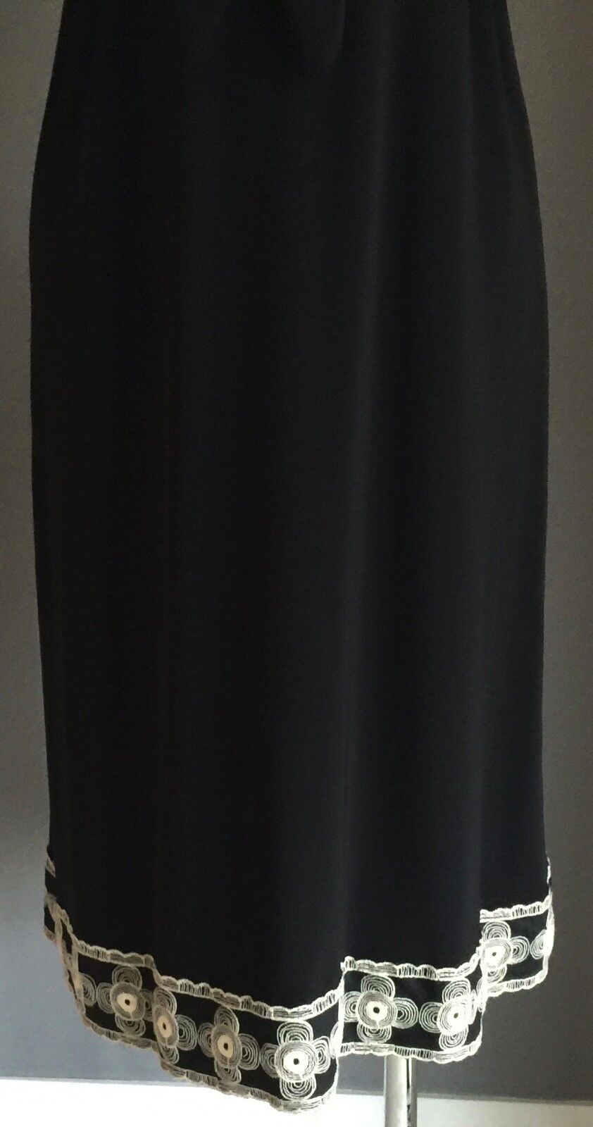 RUTH TATE SYDNEY Halter Neck Dress Size 8  10 Frock Black Ladies Gorgeous NEW