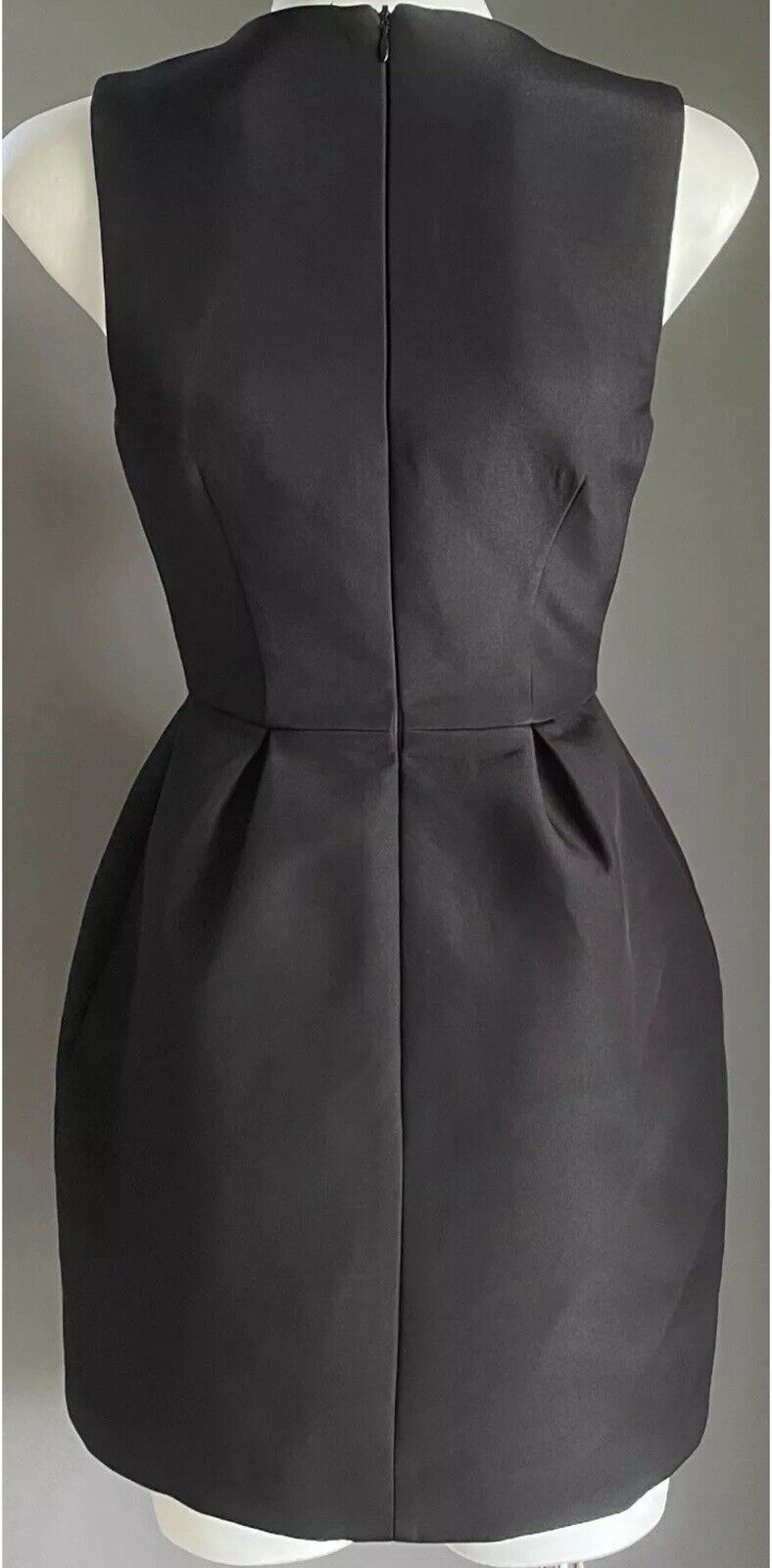 C/MEO COLLECTIVE Sheath Dress Black Sleeveless Deep V-Neck Size XS 8 NEW