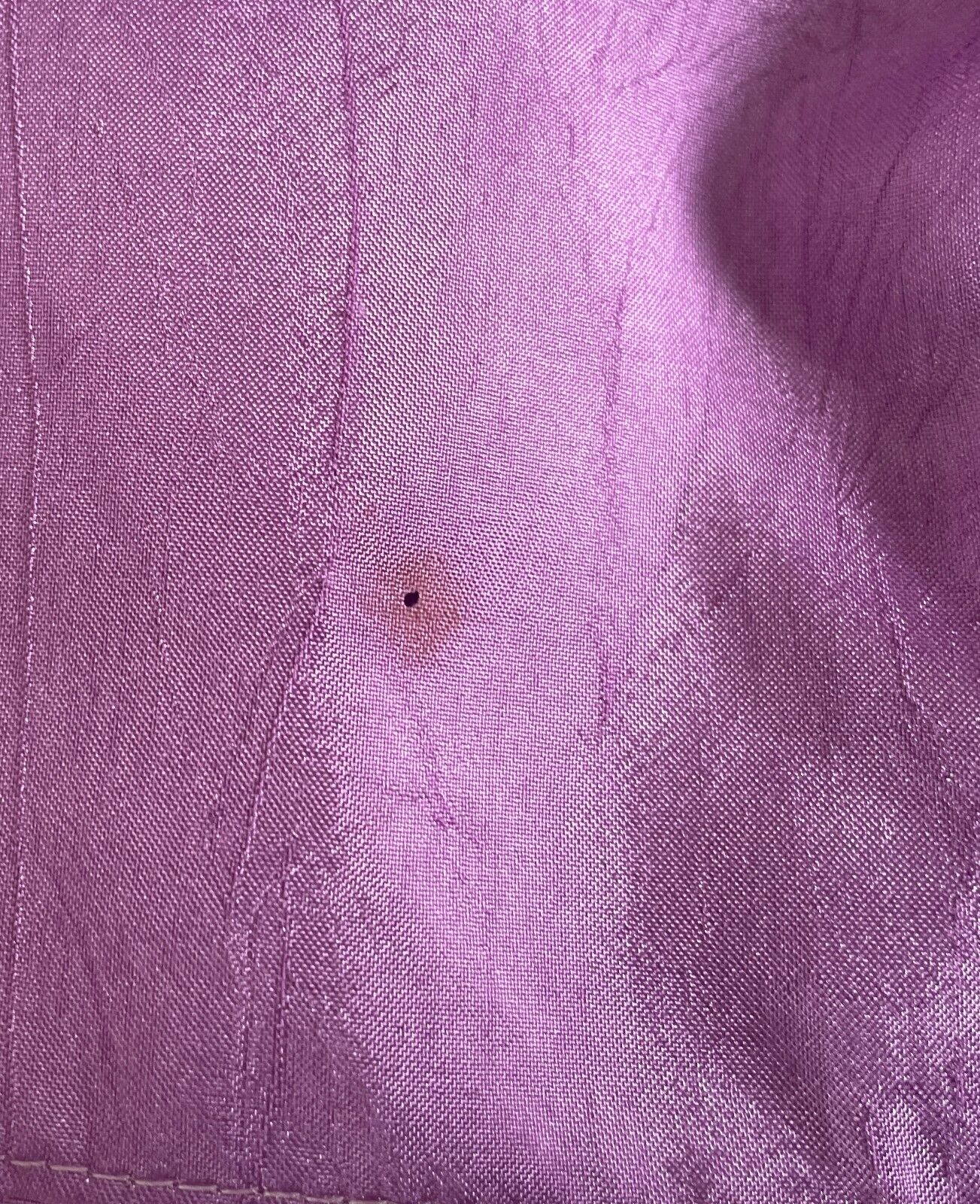 Soft Taffeta Midi Skirt Tier Mauve Lilac Purple Pink Applique Waist Tie Size 14