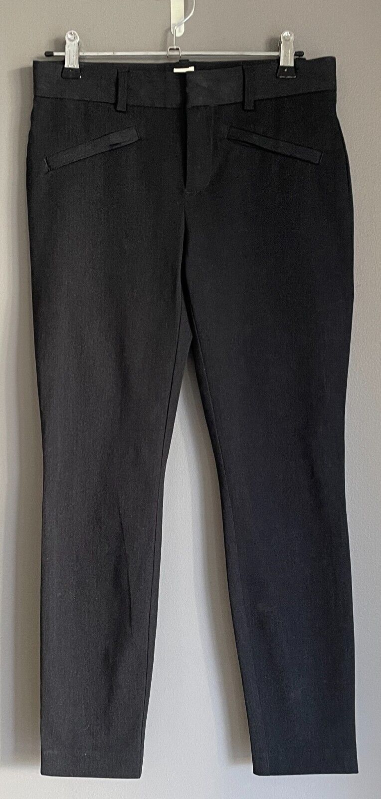 GAP Charcoal Grey "Skinny Ankle" Stretch Pants Ankle Length Size US 0 AU 6 NEW