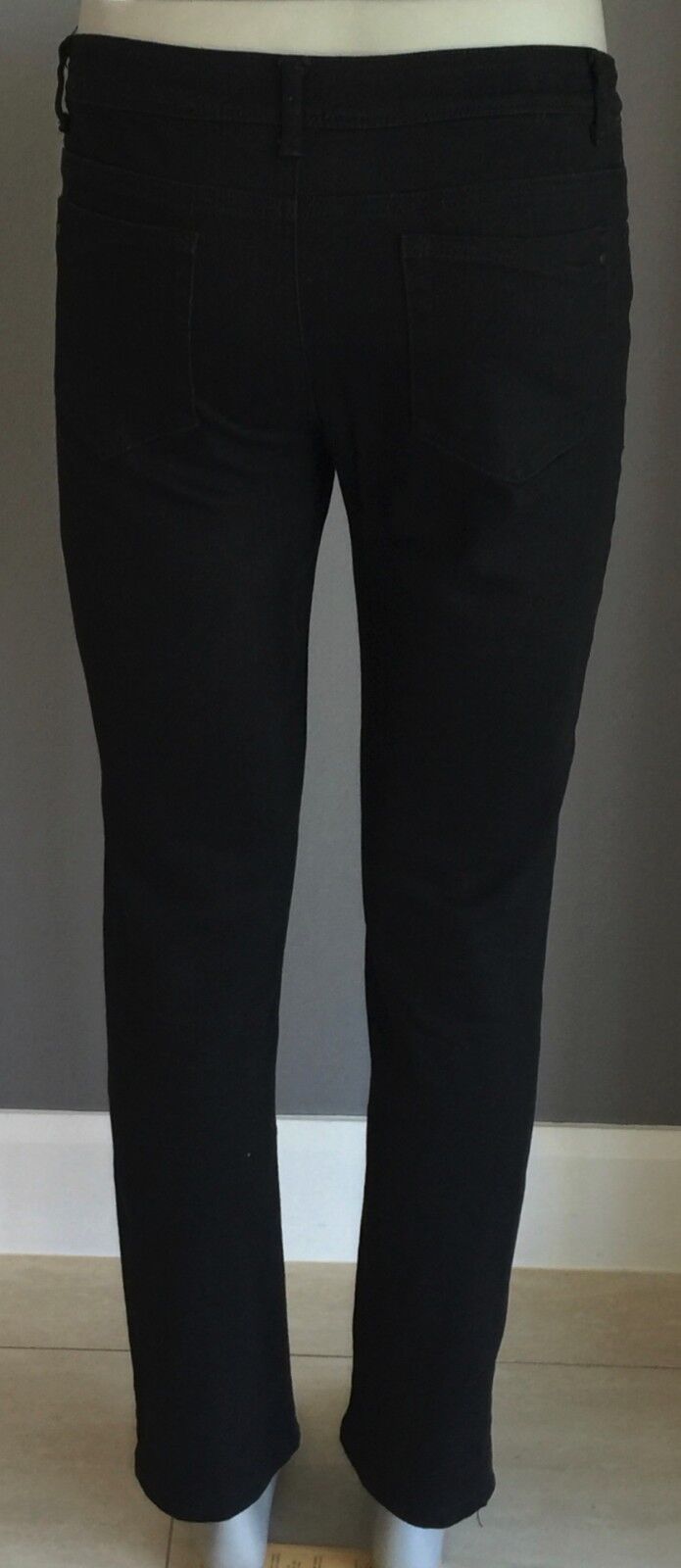 NOW Jeans Black Denim Slim Leg Jeggings Pants Basic Essential Size 14 NEW