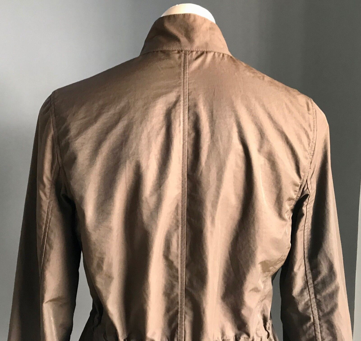 SPORTSCRAFT Coat Anorak Brown Long Sleeve Utility  Ladies Size 8 10