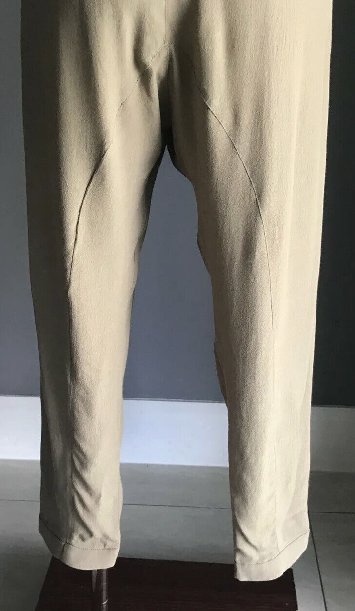 BARDOT Pants Light Khaki Drop Crotch 7/8 Length Trousers Ladies Size 10