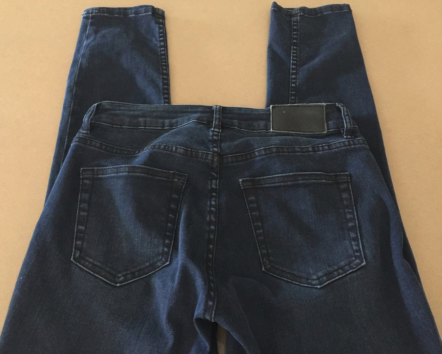 Size 8 Jeans JAG "The Leah" Mid Rise Slim Flare Blue Denim  Ladies 26in Vintage