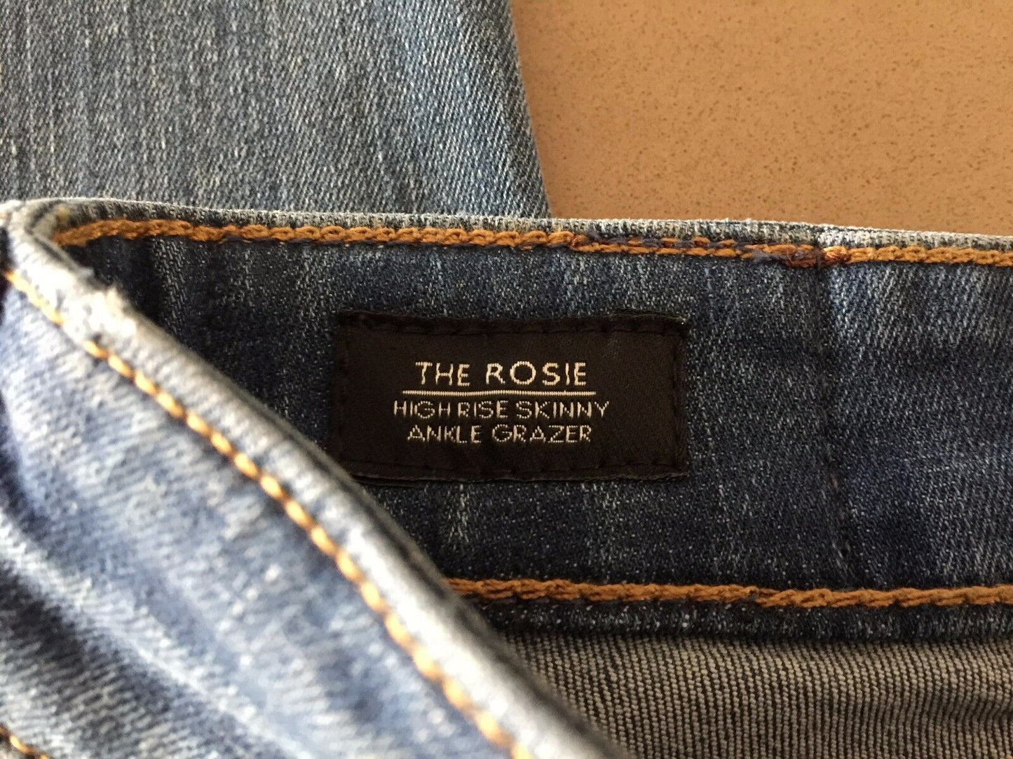 JAG "The Rosie" Jeans High Rise Skinny Leg Ankle Grazer Size 8 Stretch 26in NEW