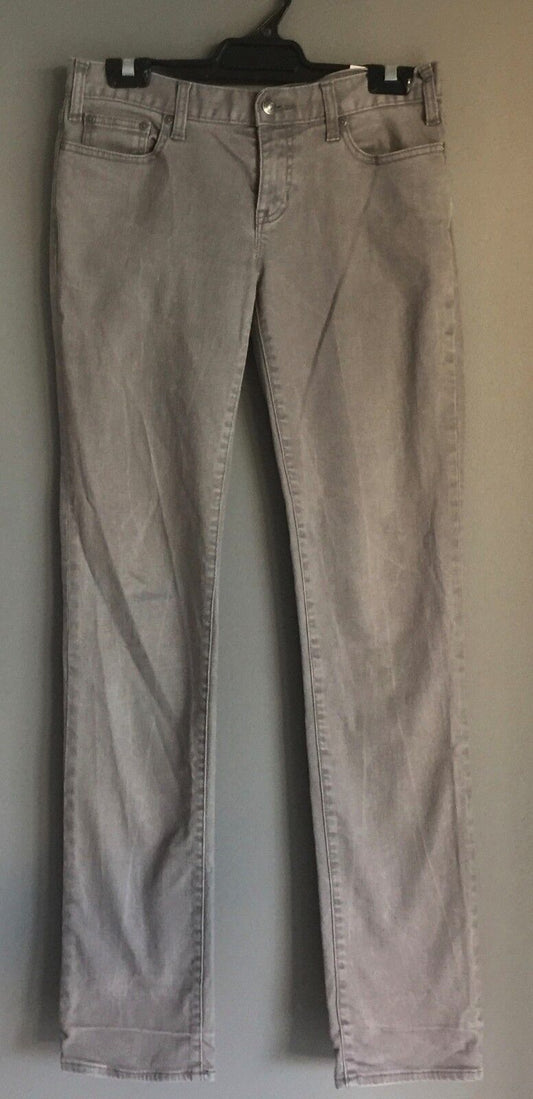 GAP JEANS Grey Skinny Stretch Denim Jeans  Ladies Size 8 - Great Condition