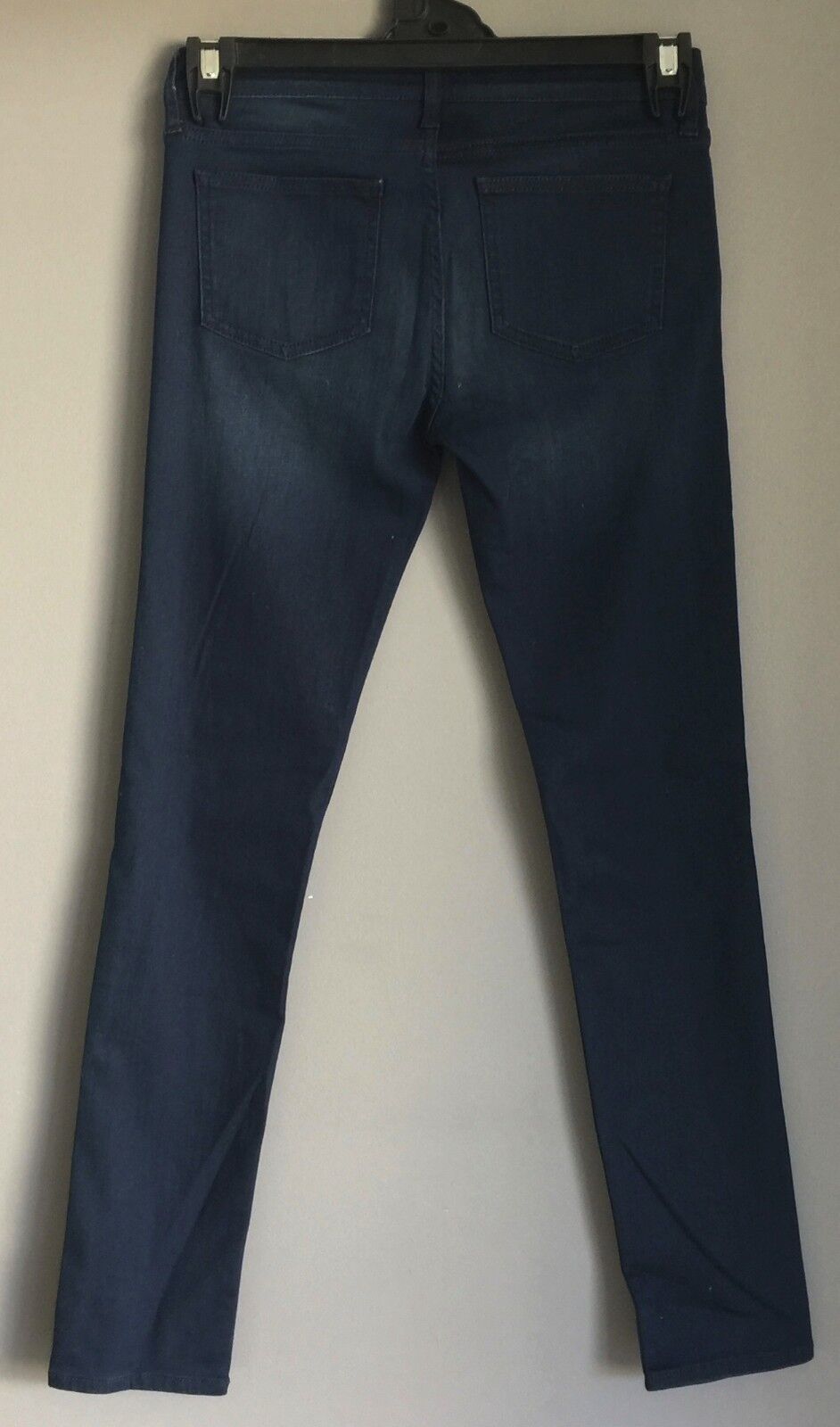OZAK TEKSTIL Skinny Leg Size 8 10 Jeans Indigo Blue Denim Stretch Ladies 27 in
