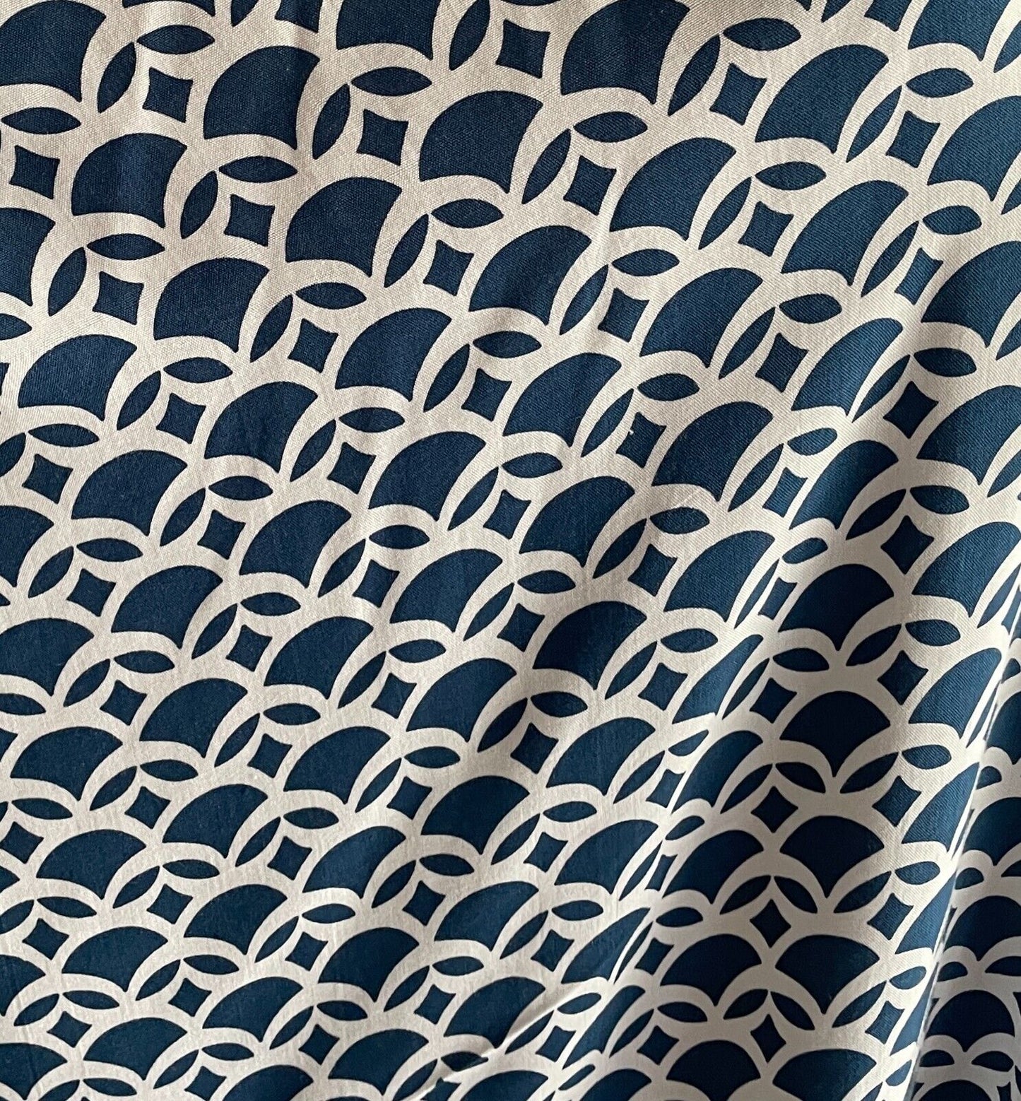 AQUAMARINE Blue & White Print Kaftan Dress Size 10 - 18 Short Tie Sleeves
