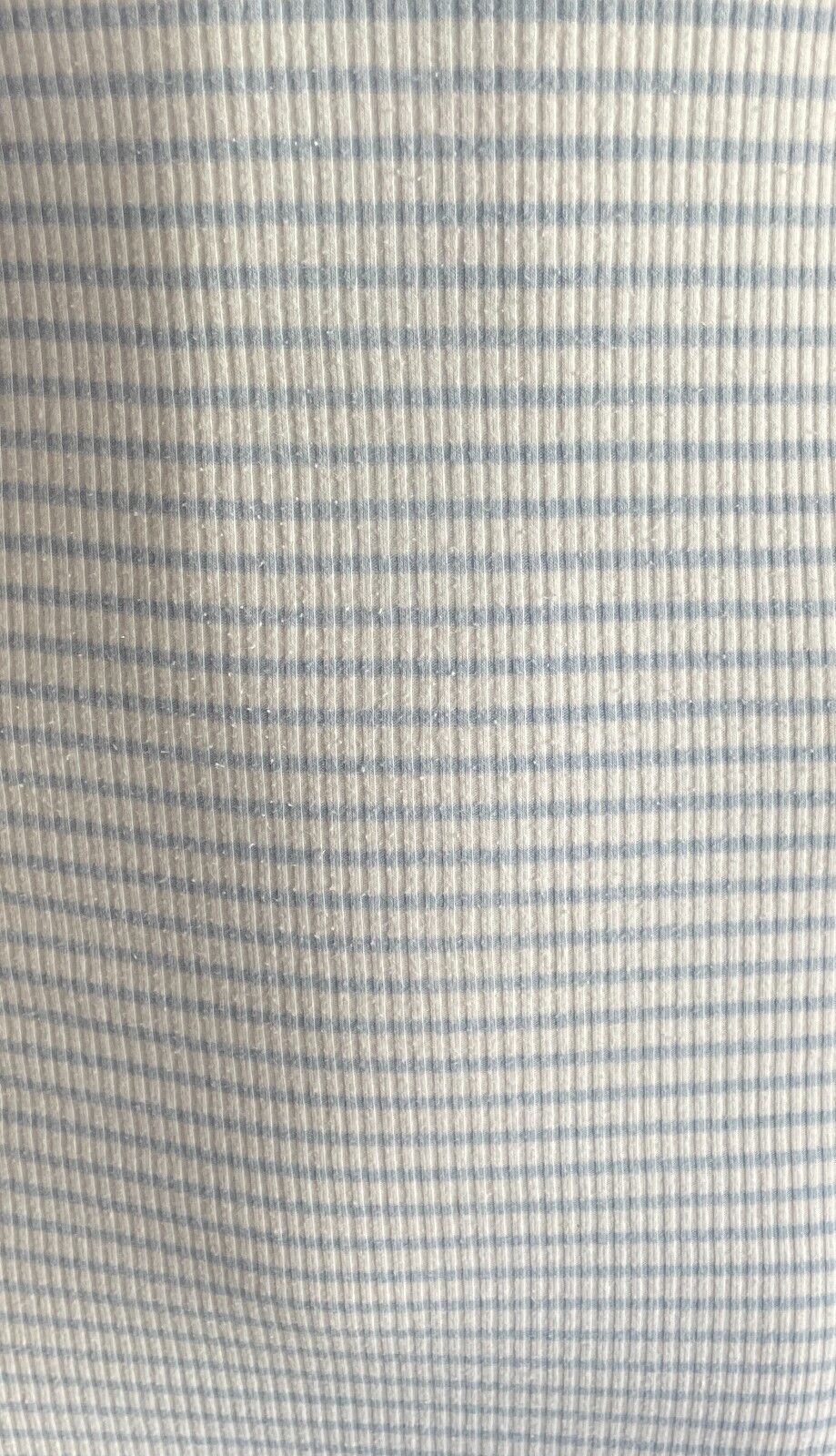 COTTON ON Dress Light Blue White Stripe Summer Rib Tube Size M 8 10 Stretch NEW