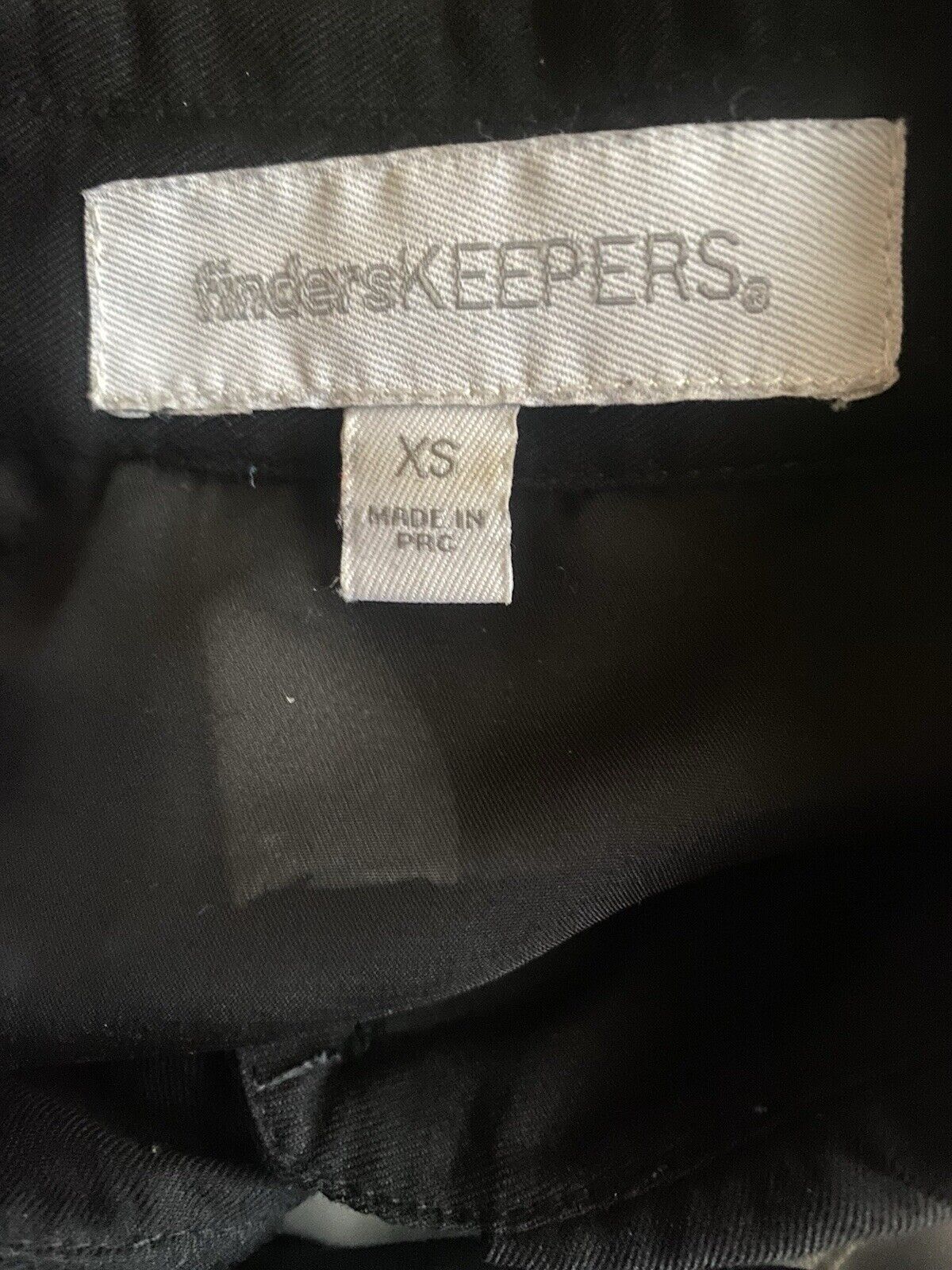 FINDERS KEEPERS Shirt Sheer Black & White Roses Graphic Print Top Sz XS AU 10