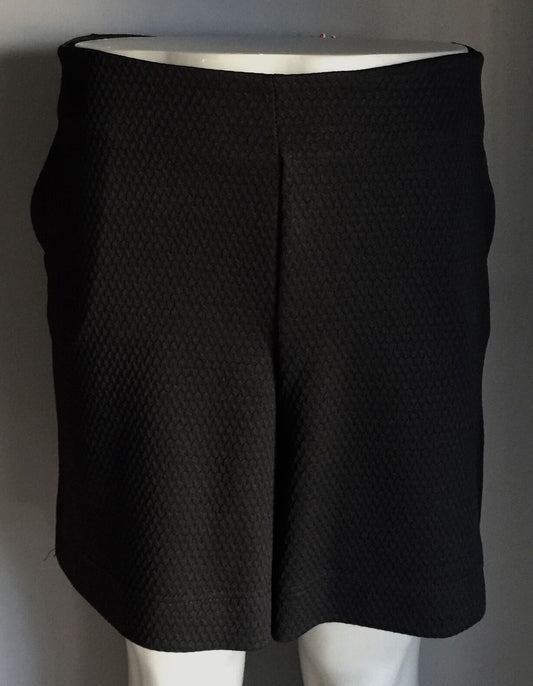 NOW Shorts Textured Fabric Dressy Black Short Pants Plus Size 20