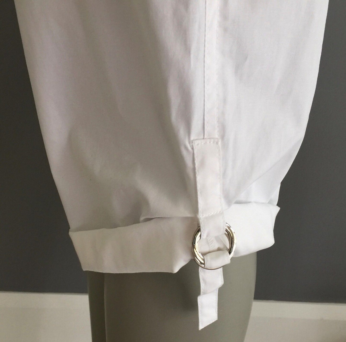 NONI B Pants White Capri Casual Trousers Long Shorts Size 14 NEW