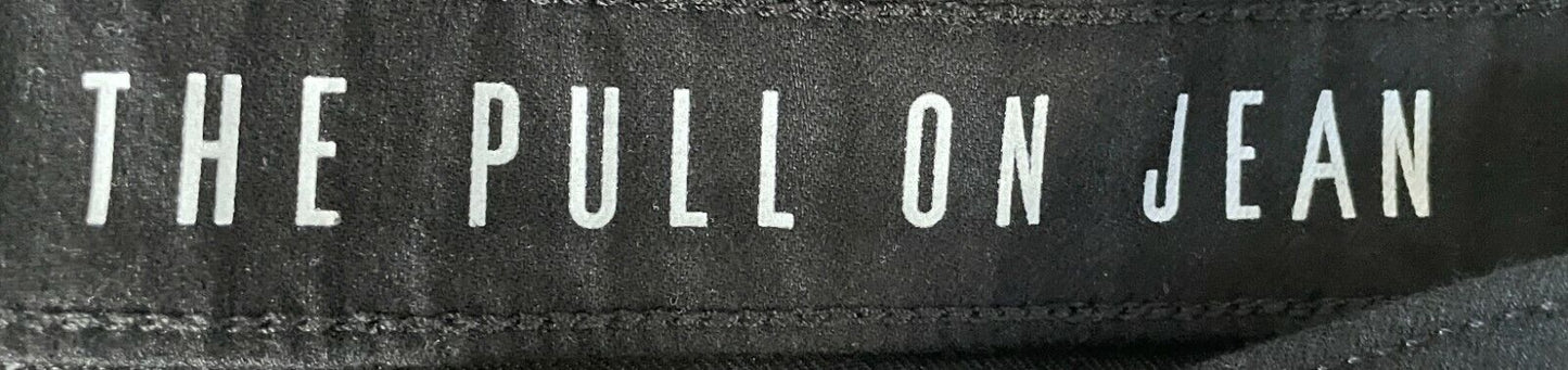 COTTON ON Size 14 Jeans Skinny Leg Denim Black Stretch Pull On Ladies NEW