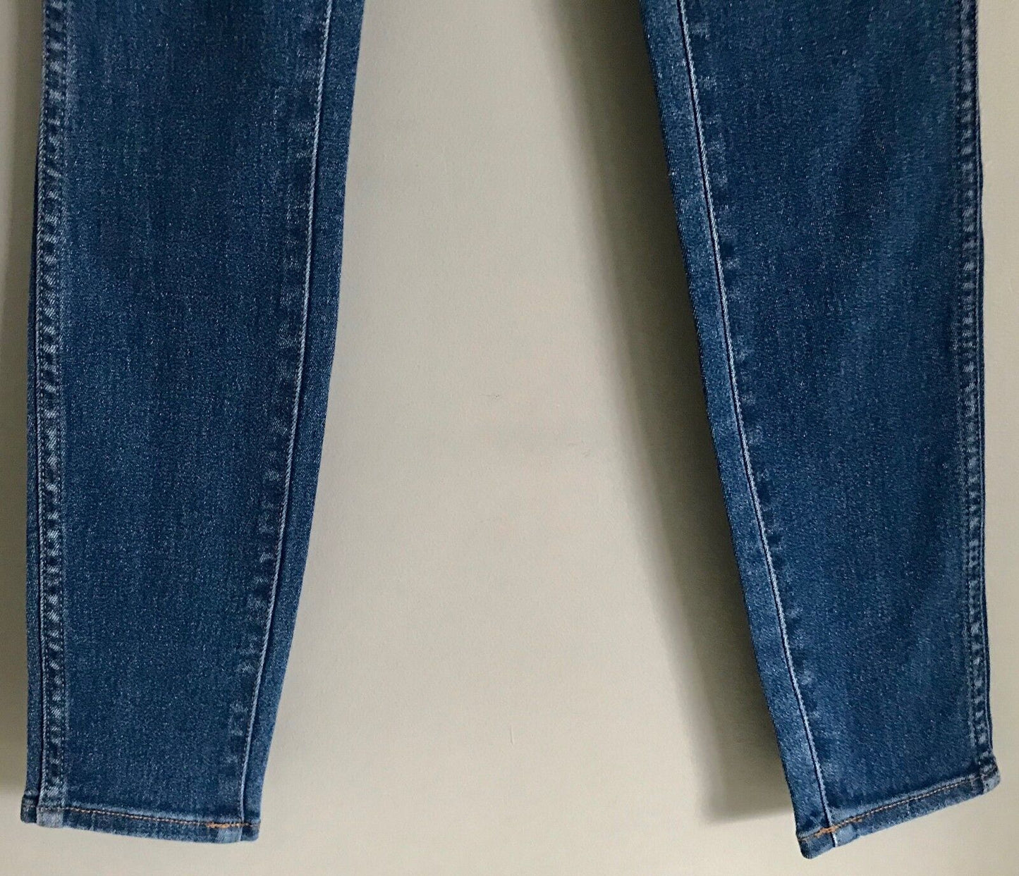 ROLLA'S "Westcoast" Super Skinny Ankle Blue Denim Jeans Size 25R 7R ROLLAS