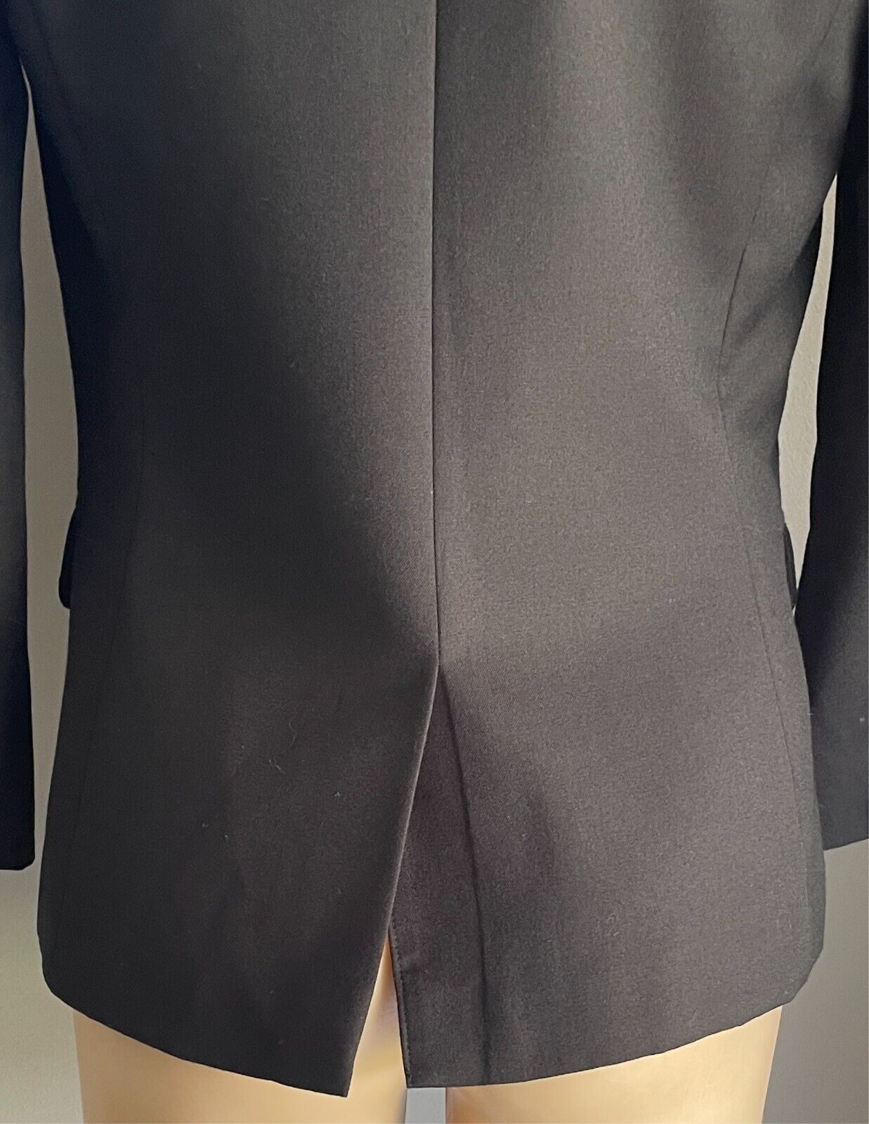 STELLA McCARTNEY Collab TARGET Blazer Jacket Black Size 10 Wool Long Sleeves