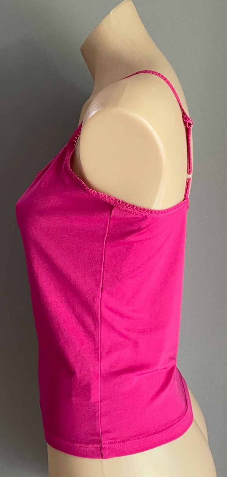ENDLESS SPIRIT Cami Top Cerise Red Adjustable Spaghetti Strap Size M 10 12 NEW