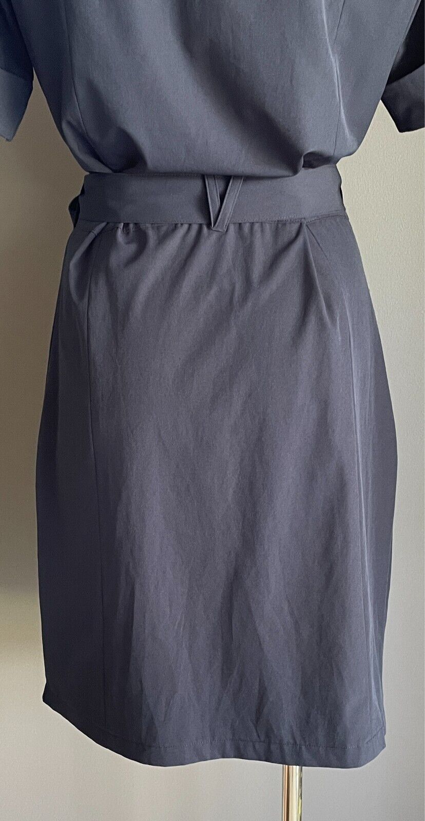 OUTDOOR PERFORMANCE BY TCHIBO  Dress Navy Short Sleeve Size 36 AU 8 Waist Tie