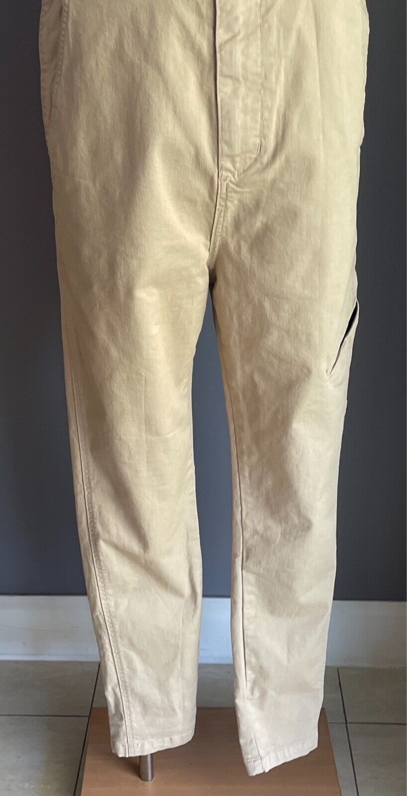 ROLLA'S Overalls Latte Tradies Style Size XXS 6 Full Length pockets ROLLAS