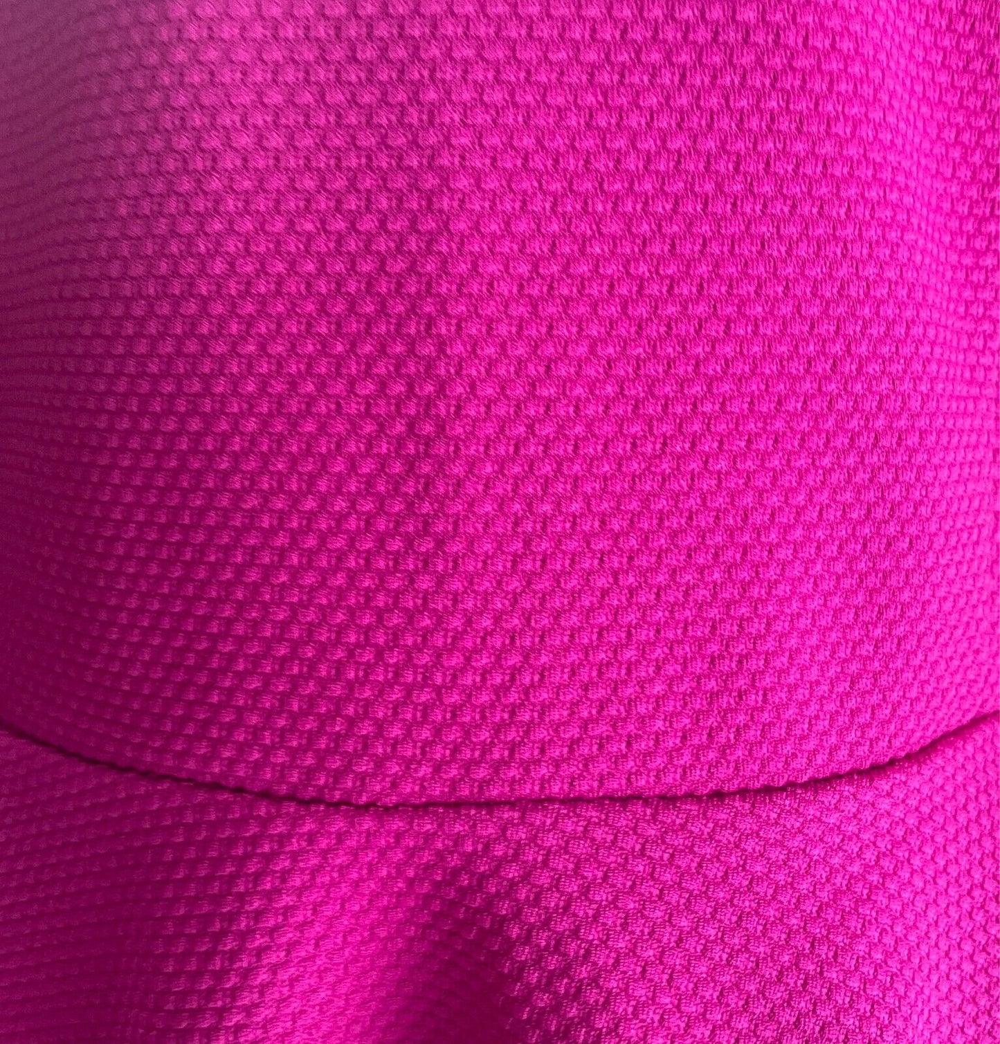 NOW Peplum Top Fuchsia Sleeveless Stretch Size 20 Textured Fabric Notched @ Back
