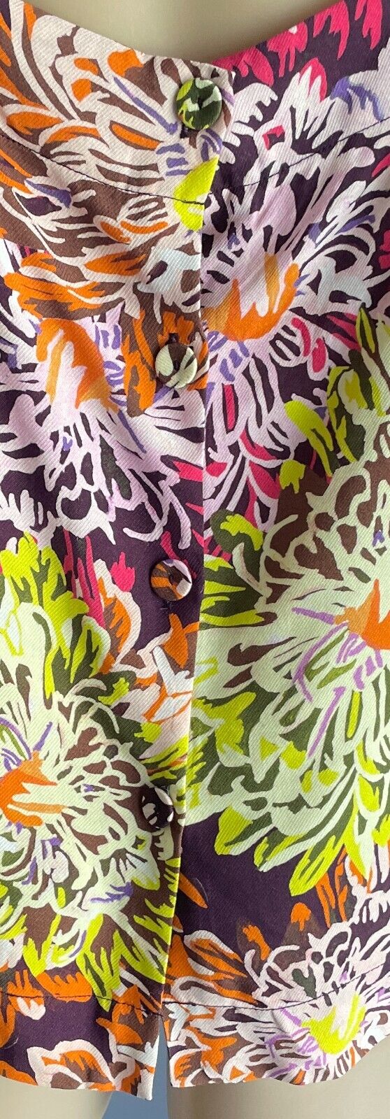 SUSSAN Bright Multicolour Floral Tank Top Wide Shoulder Straps  Size 16 NEW
