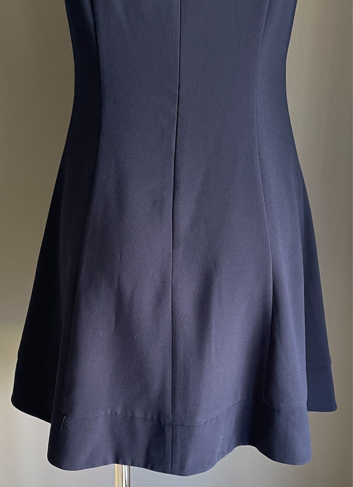 FOREVER NEW A-Line Dress Navy Blue Size 10 Sleeveless Short Length