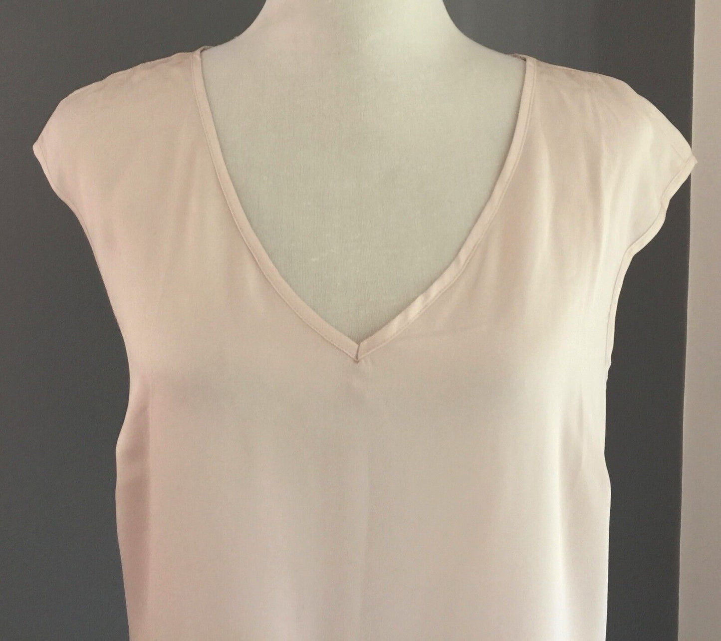 EVENTS Camisole Tank Top Champagne Off White Blouse Ladies Size 10