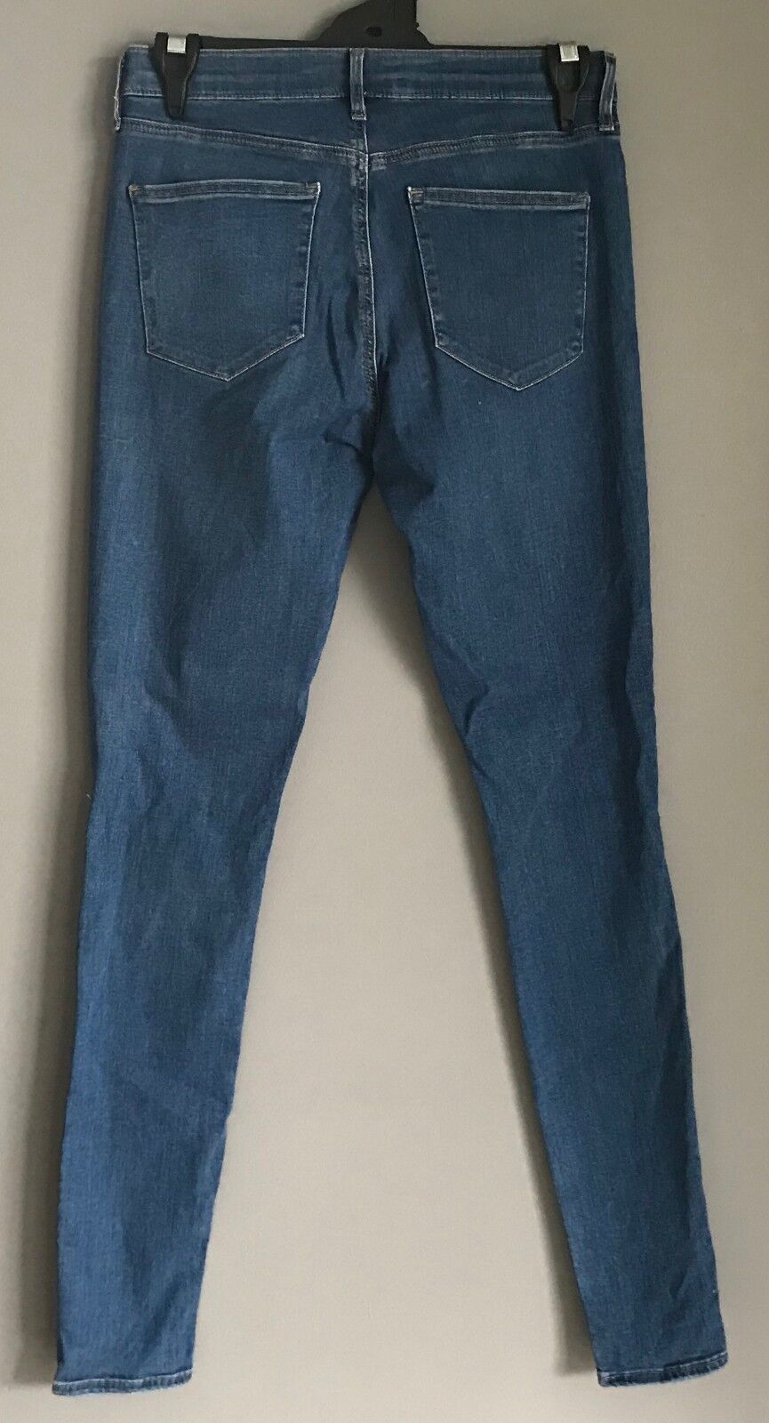 TOPSHOP Moto Jeans Size 10 Distressed Skinny Stretch Denim W28 L32