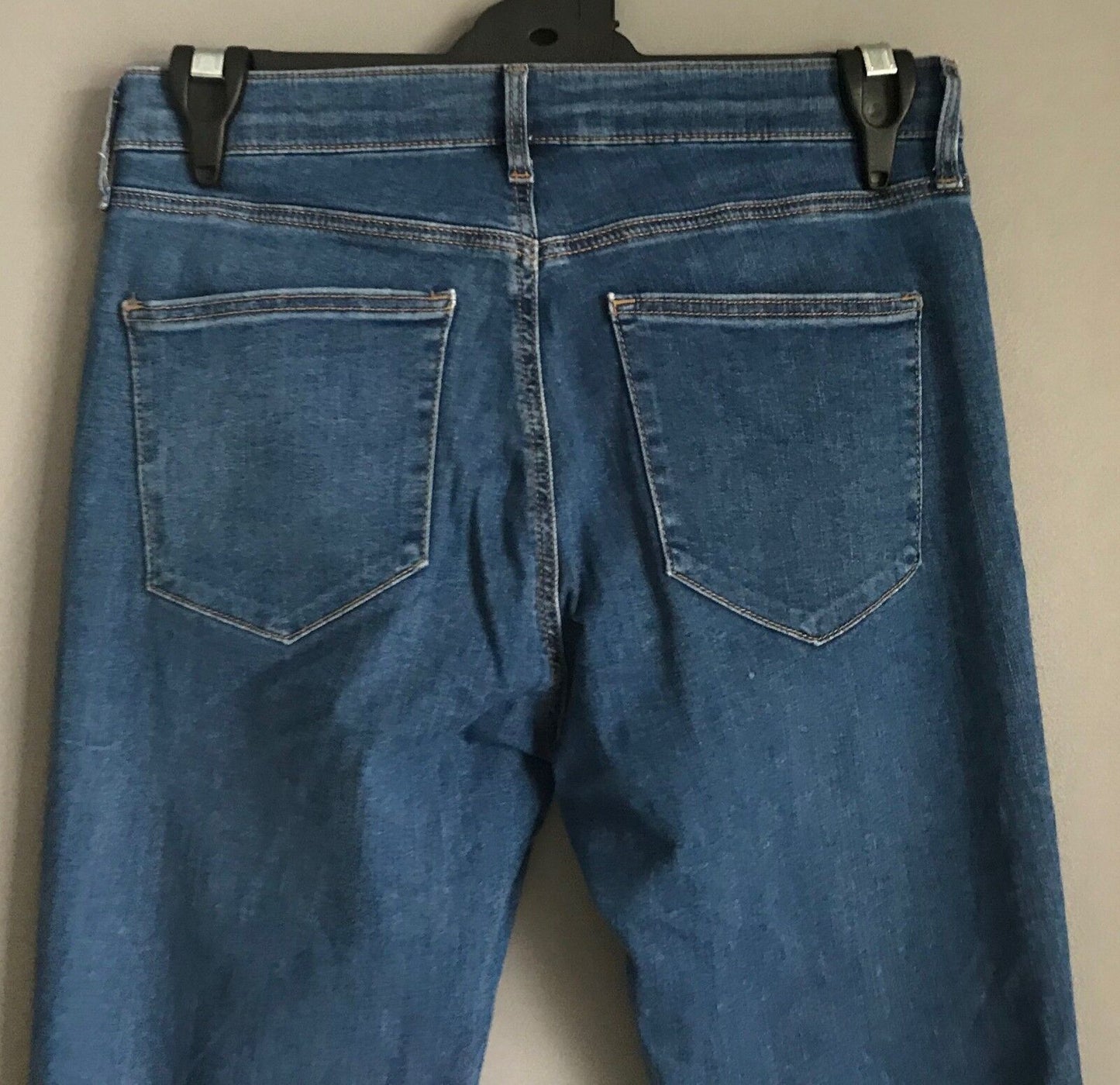 TOPSHOP Moto Jeans Size 10 Distressed Skinny Stretch Denim W28 L32