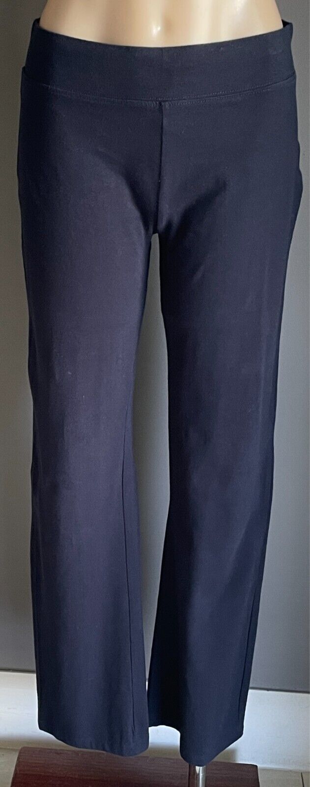 MILLERS Navy Leggings Straight Leg Size 10 Stretch Pull On Full Length NEW