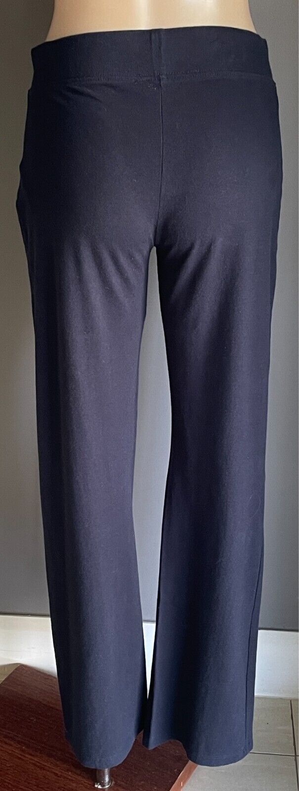 MILLERS Navy Leggings Straight Leg Size 10 Stretch Pull On Full Length NEW