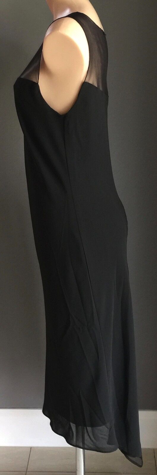 MILLERS Dress Sheath Black Sleeveless Ladies Size 12 Sleek Stunning LBD
