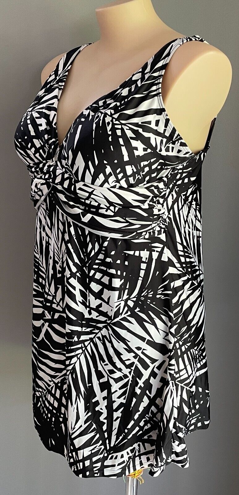 MILLERS One Piece Swim Suit Black White Swim Dress Bathers Pool Beach Cruise 20
