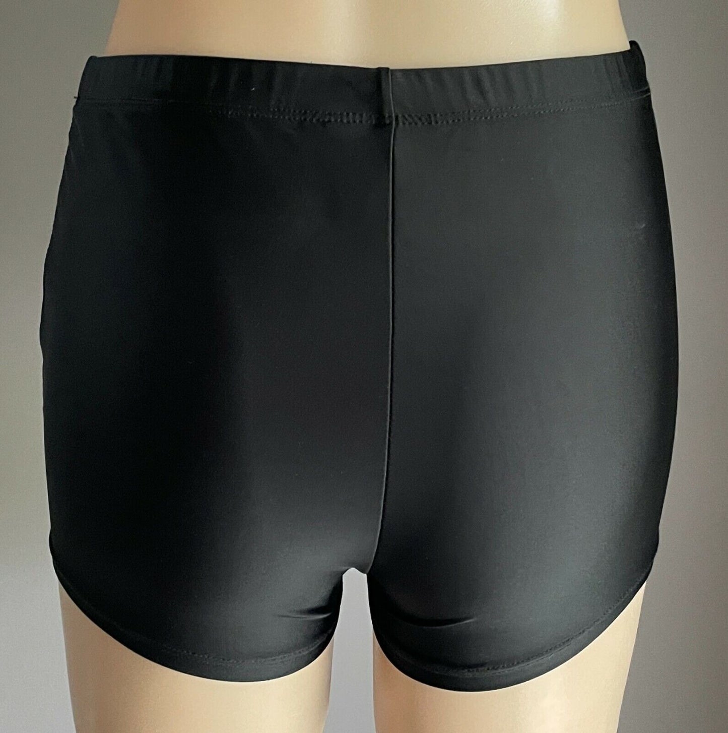 MILLERS Bike Shorts Black Stretch Elastic Waist Lades Size 10