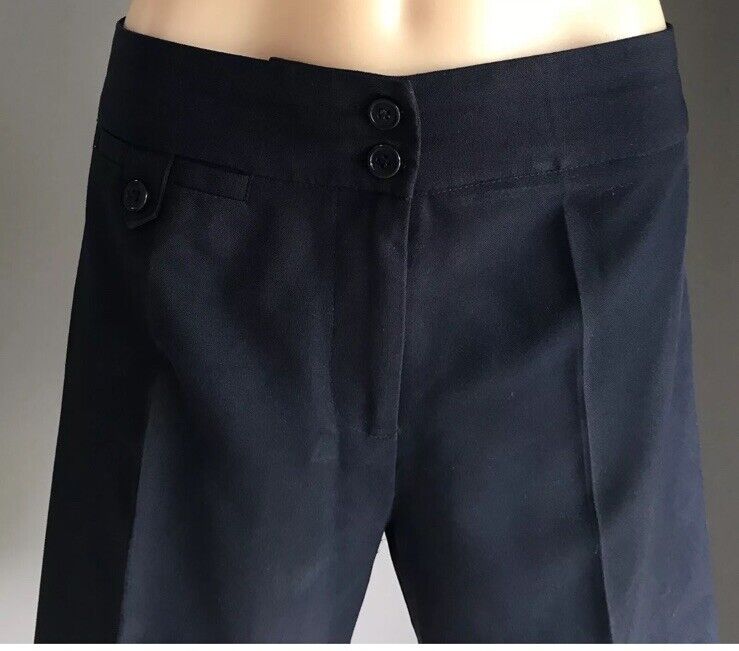 MILLERS Long Shorts Smart Casual Navy Blue Bermuda Walk Shorts Ladies Size 12