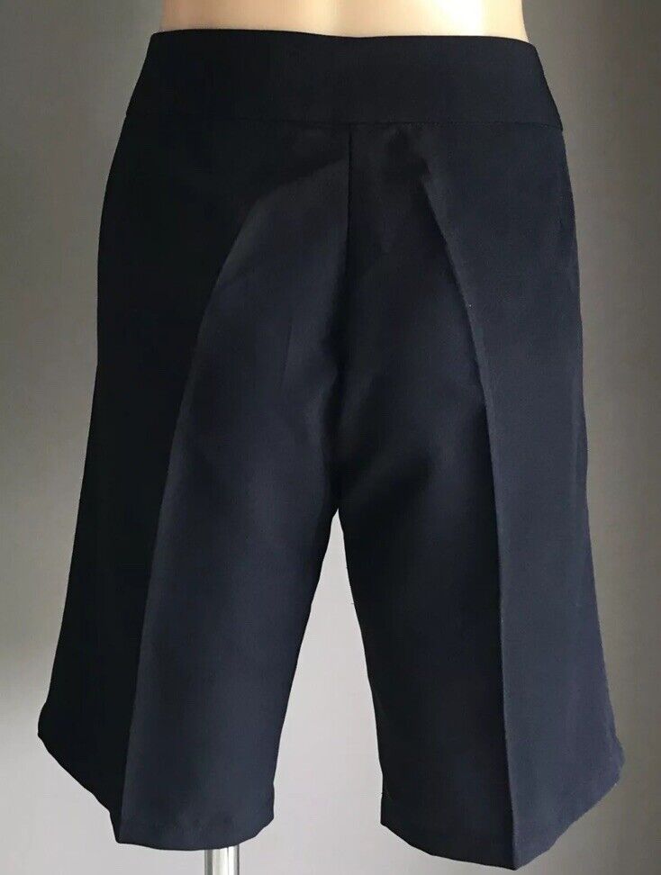 MILLERS Long Shorts Smart Casual Navy Blue Bermuda Walk Shorts Ladies Size 12