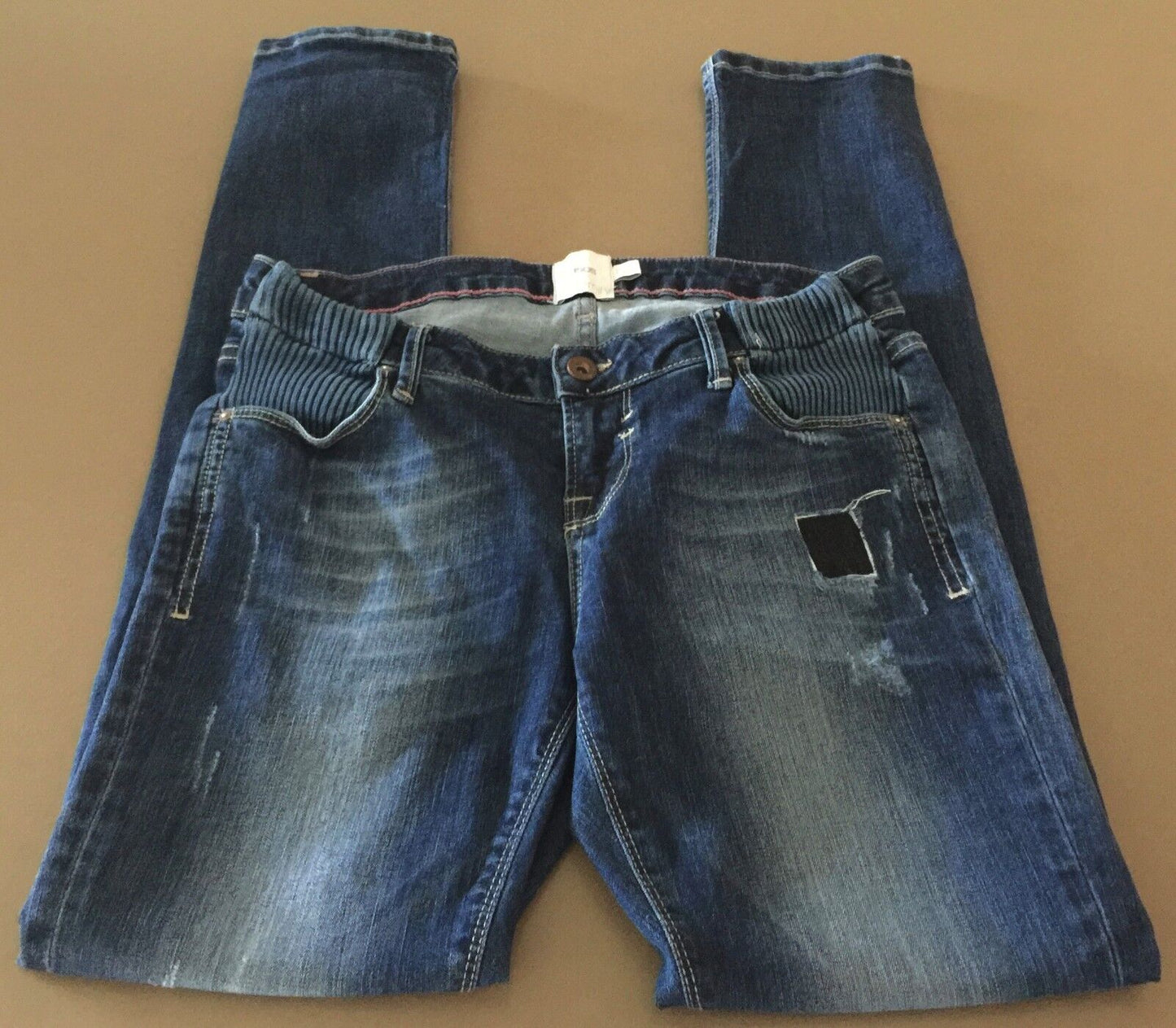 ASOS MATERNITY "Elgin" Distressed Skinny Leg Denim Jeans Ladies Size 8 NEW