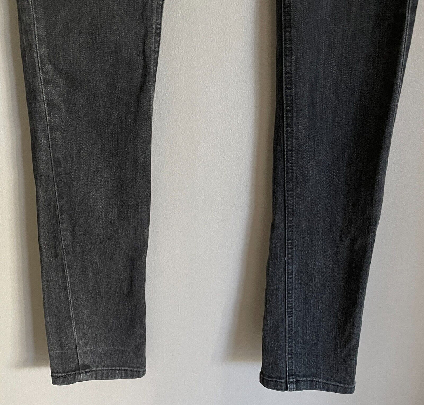 JUST JEANS Black Denim Super Skinny Full Length Jeans Ladies  Size 9